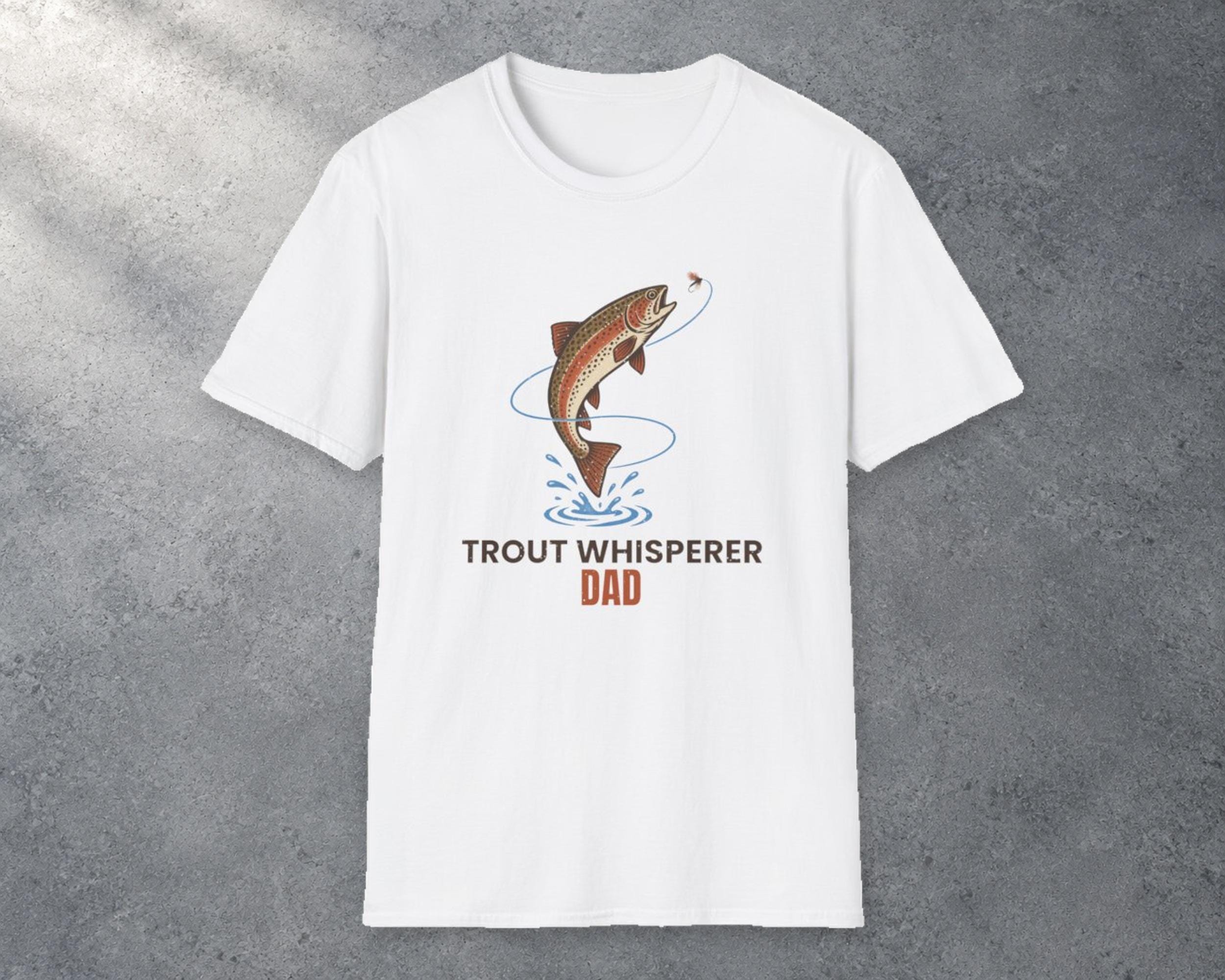 Trout Whisperer Dad Tee photo 1