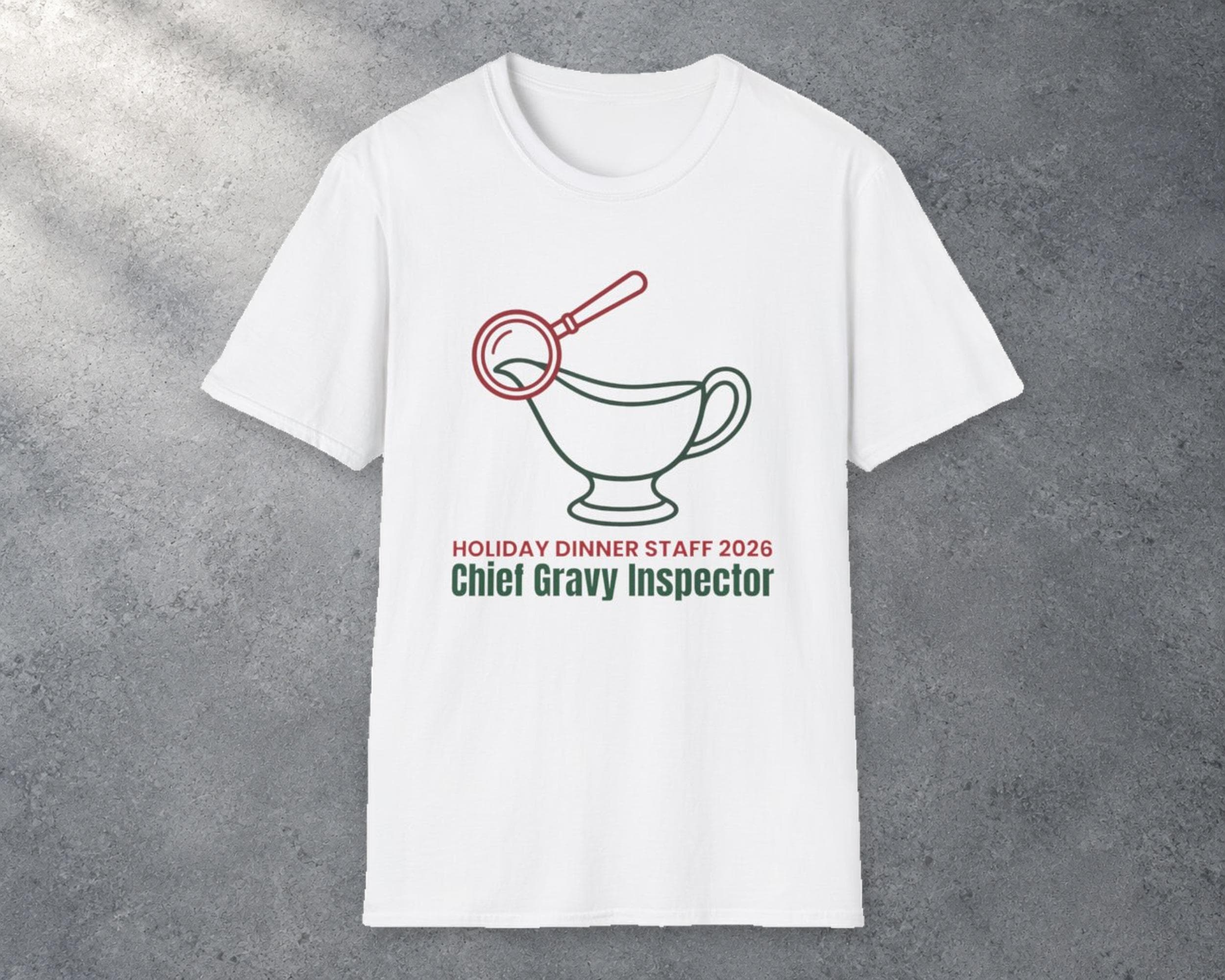 Holiday Dinner Staff Gravy Inspector Tee photo 1