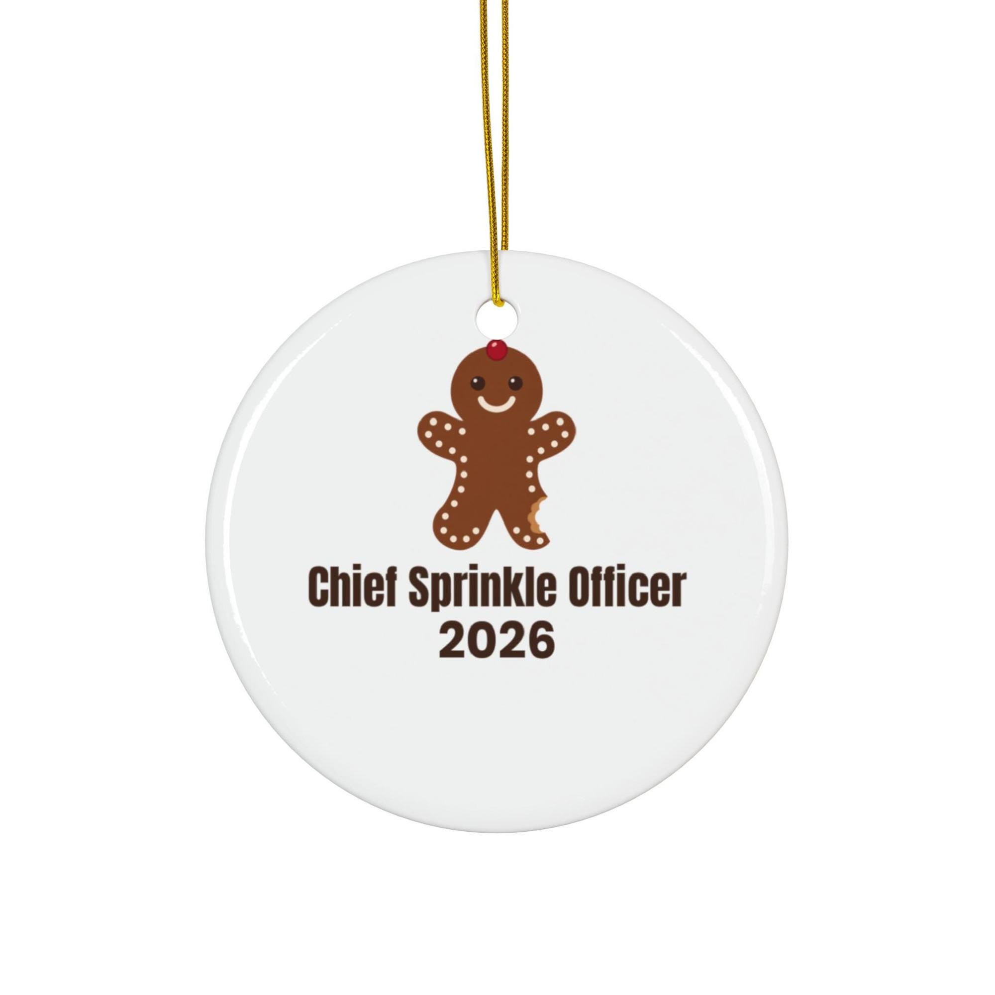 Gingerbread Cookie 2026 Tree Ornament photo 4