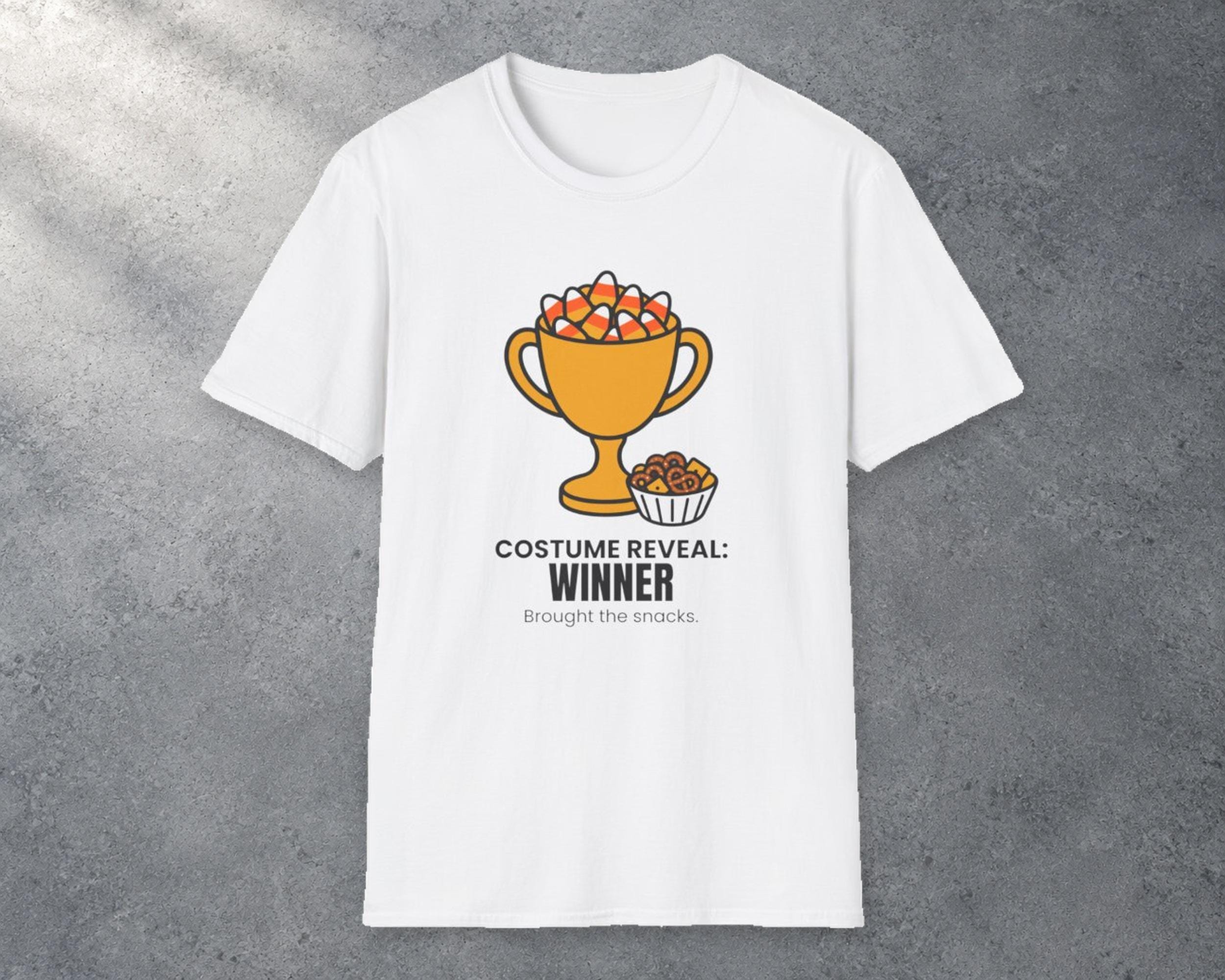 Costume Reveal Winner Snack Tee photo 1