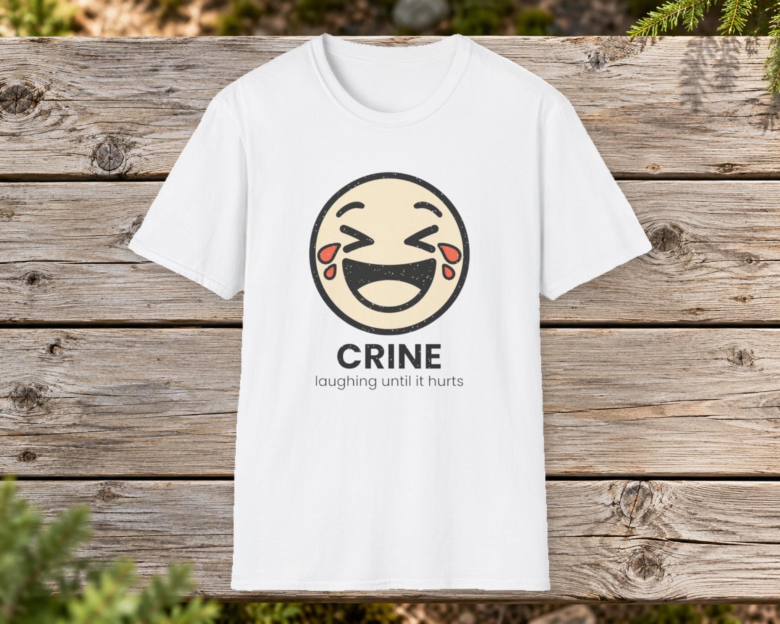 Crine Laughing Tee photo 2