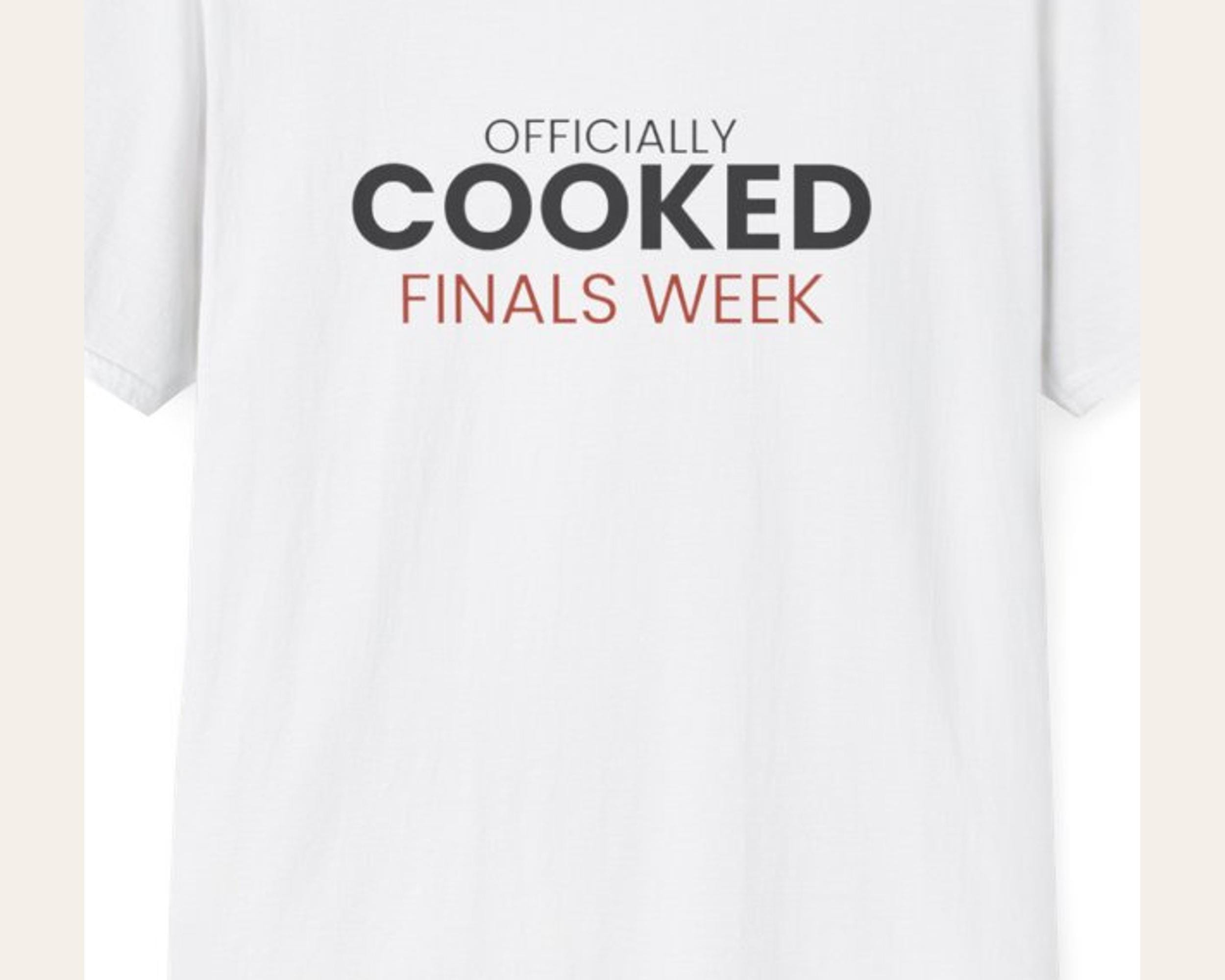 Finals Week Student Gift Tee photo 3