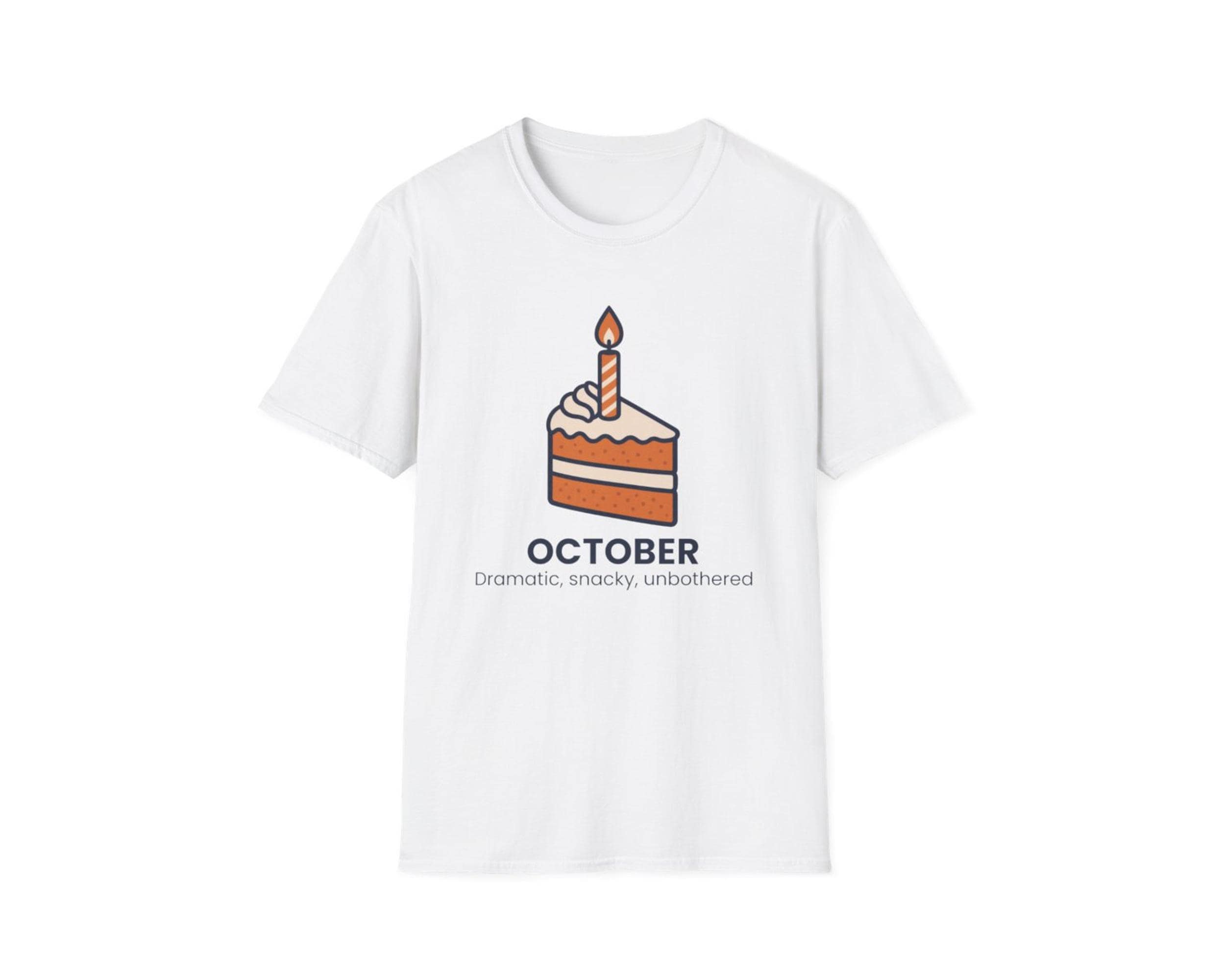October Birthday Joke Tee photo 4