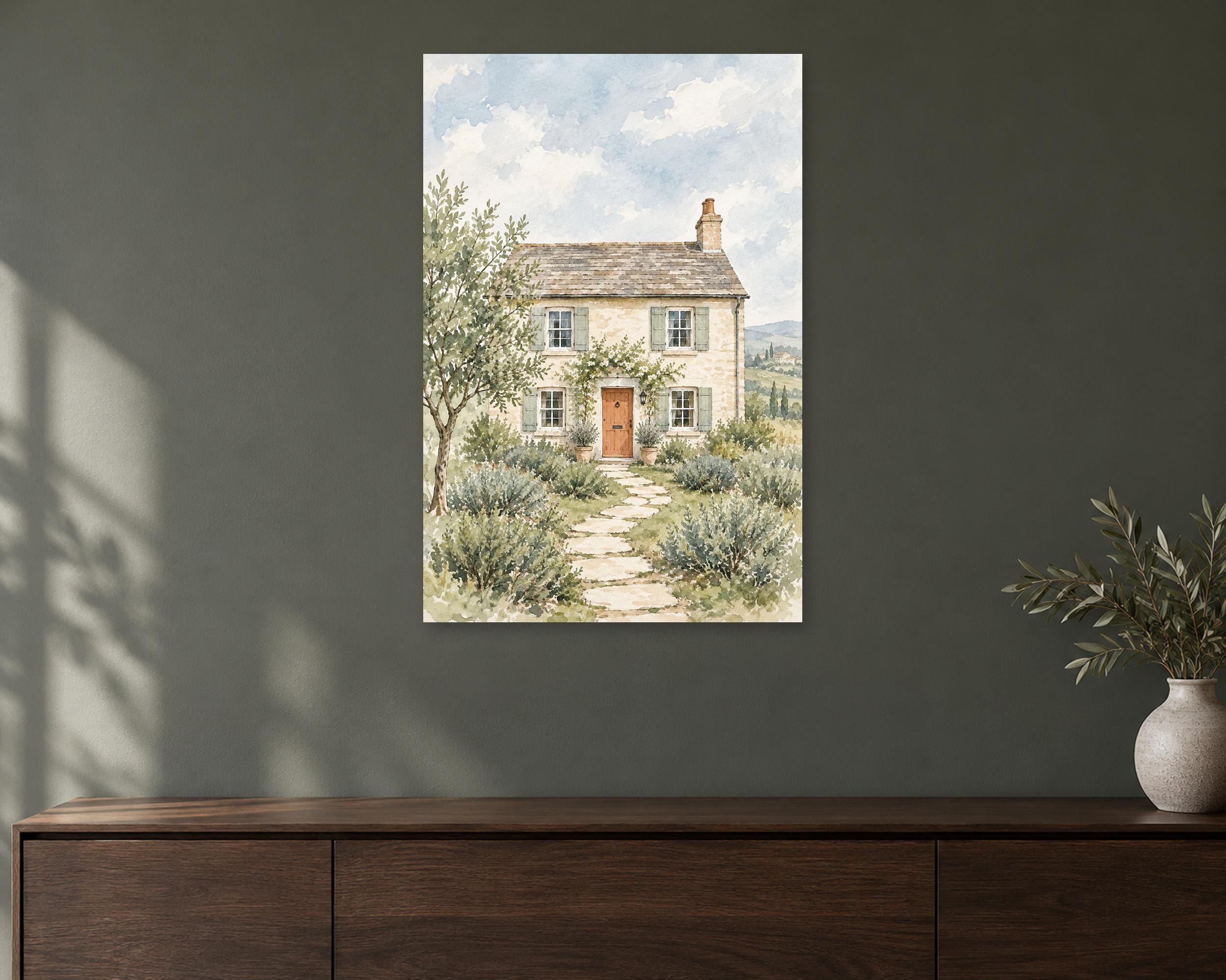 Garden Path Cottage Canvas photo 1
