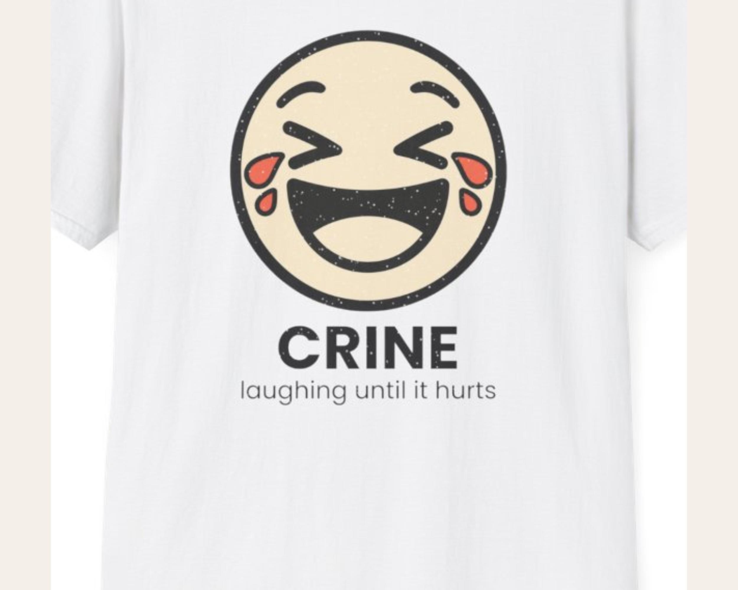 Crine Laughing Tee photo 3