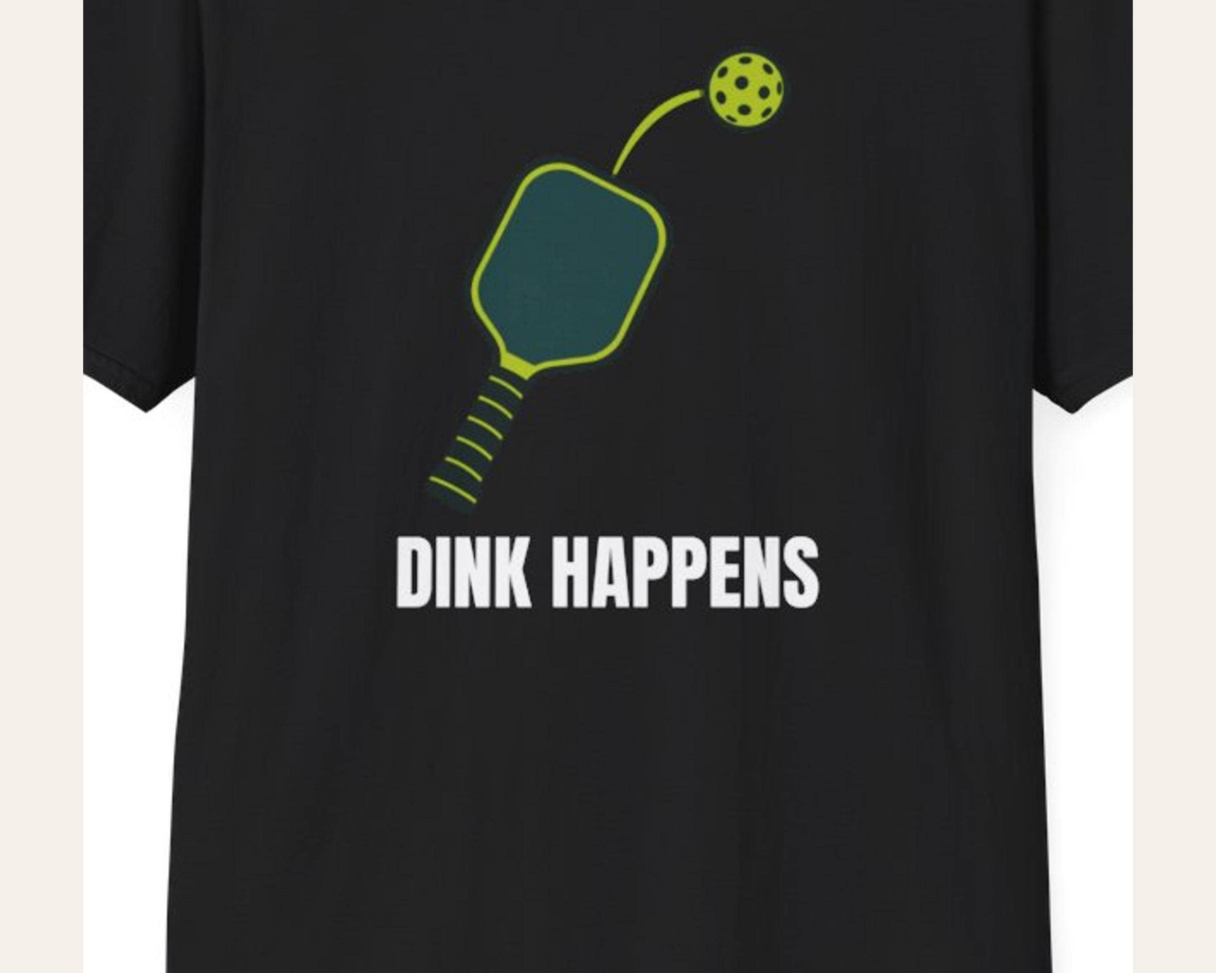 Dink Happens Pickleball Tee photo 3