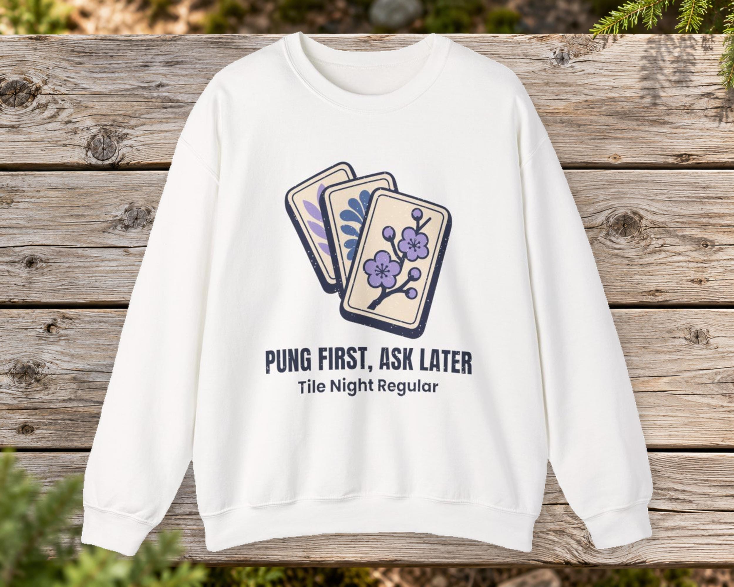 Pung First Mahjong Night Sweatshirt photo 2