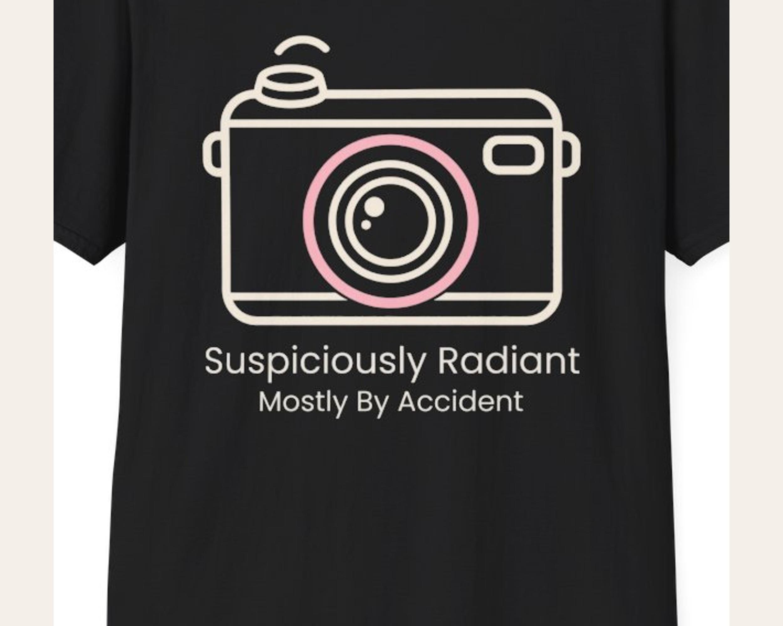 Suspiciously Radiant Camera Roll Tee photo 3