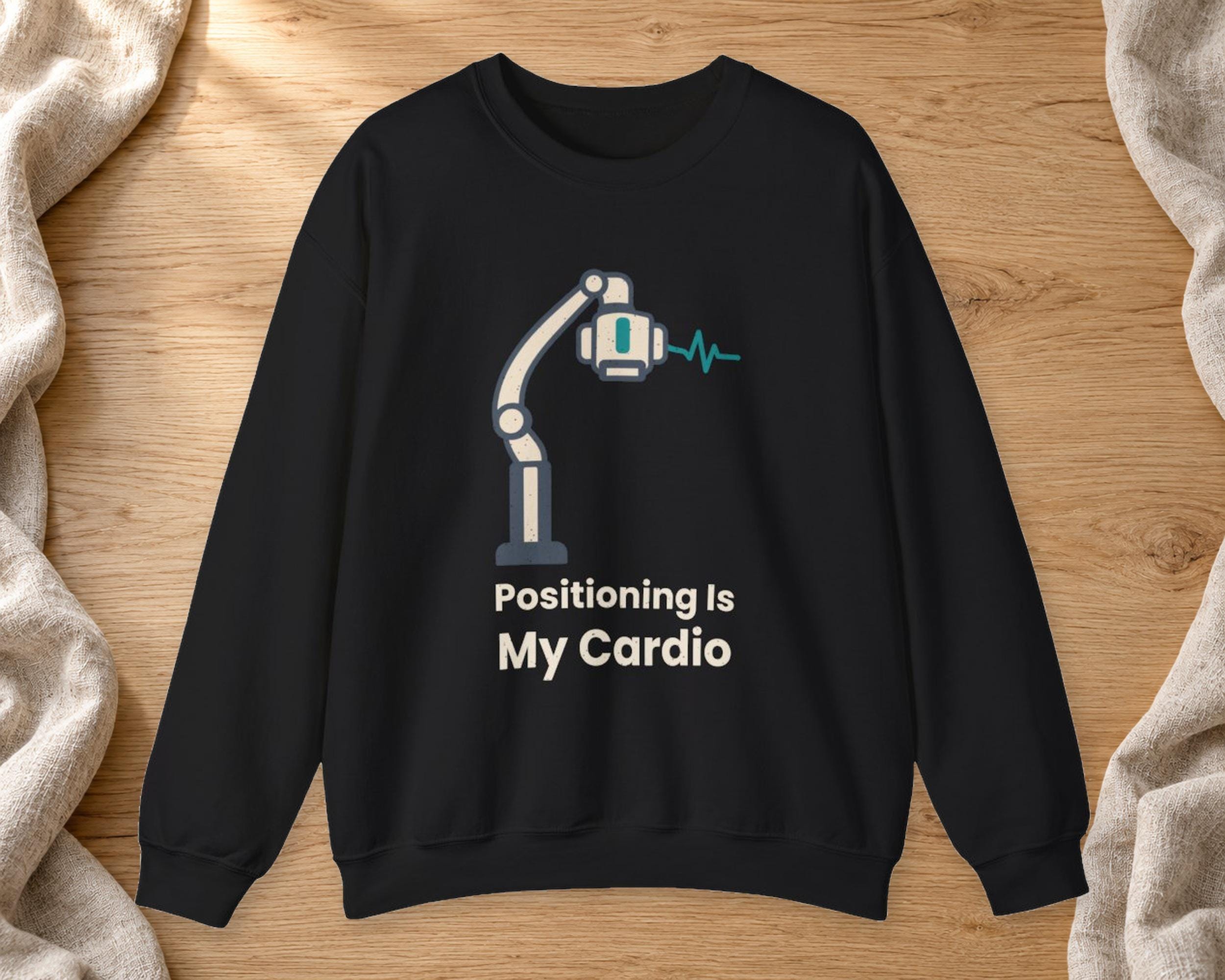 Positioning Is My Cardio Rad Tech Sweatshirt photo 2