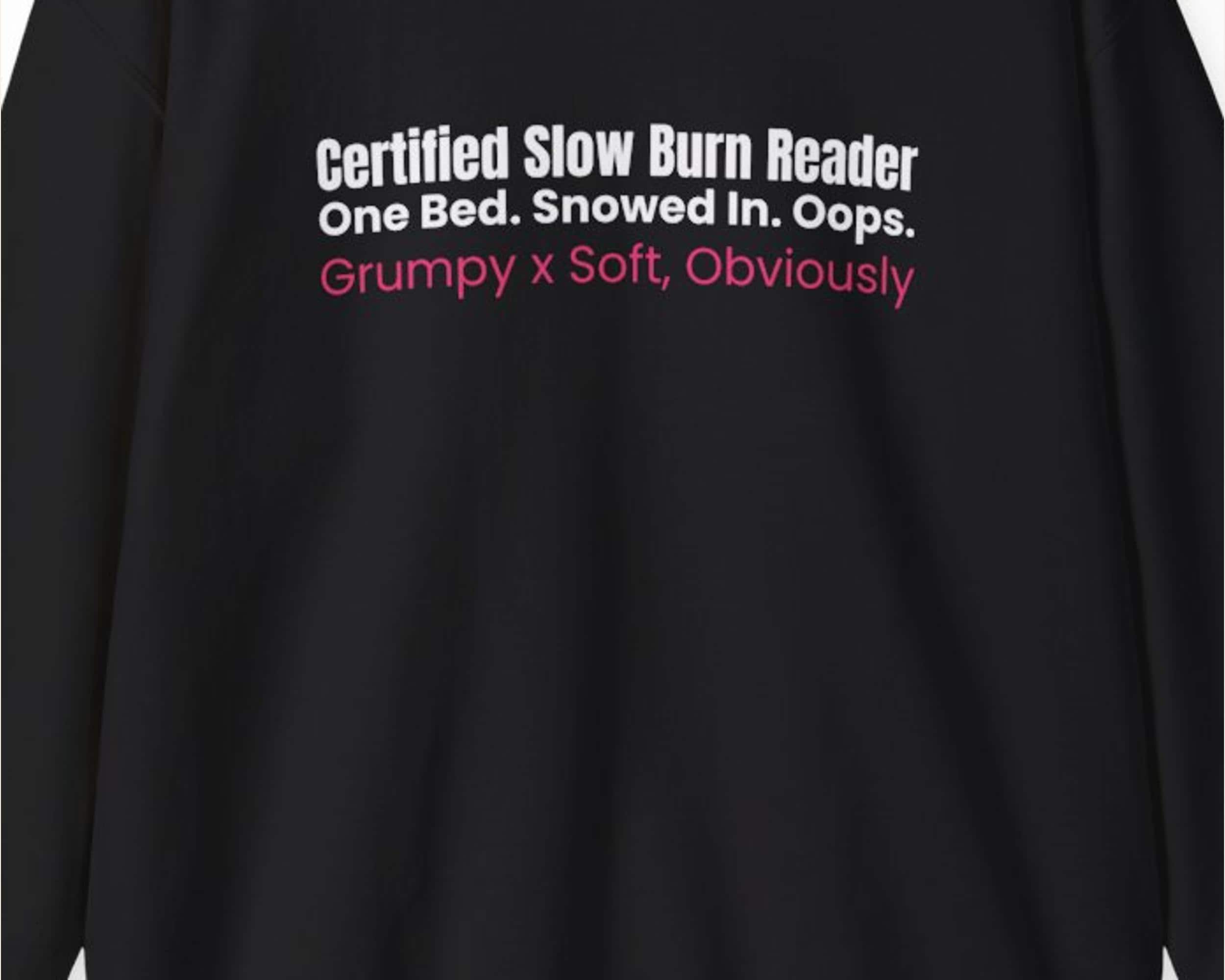 Slow Burn Trope Reader Sweatshirt photo 3