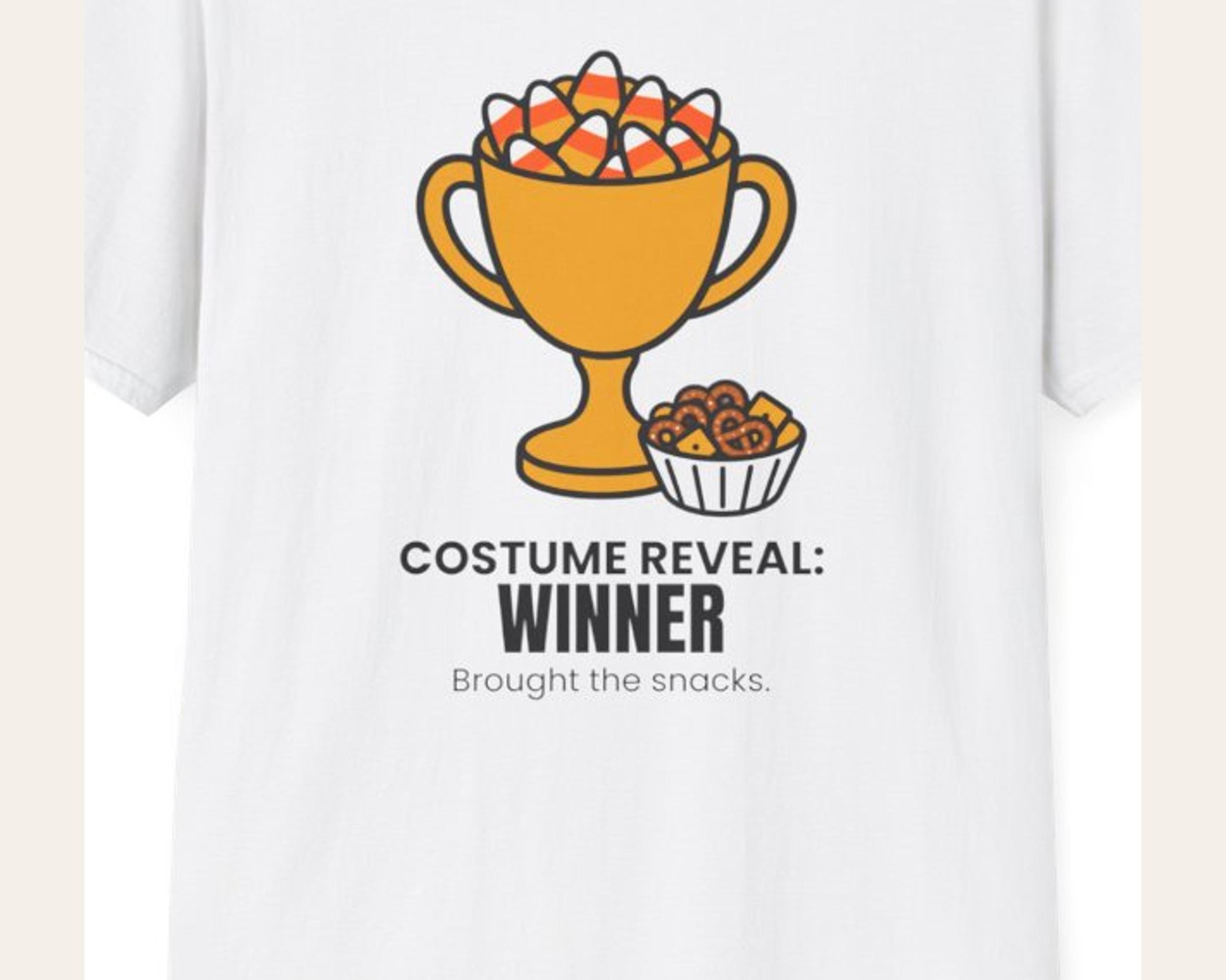 Costume Reveal Winner Snack Tee photo 3