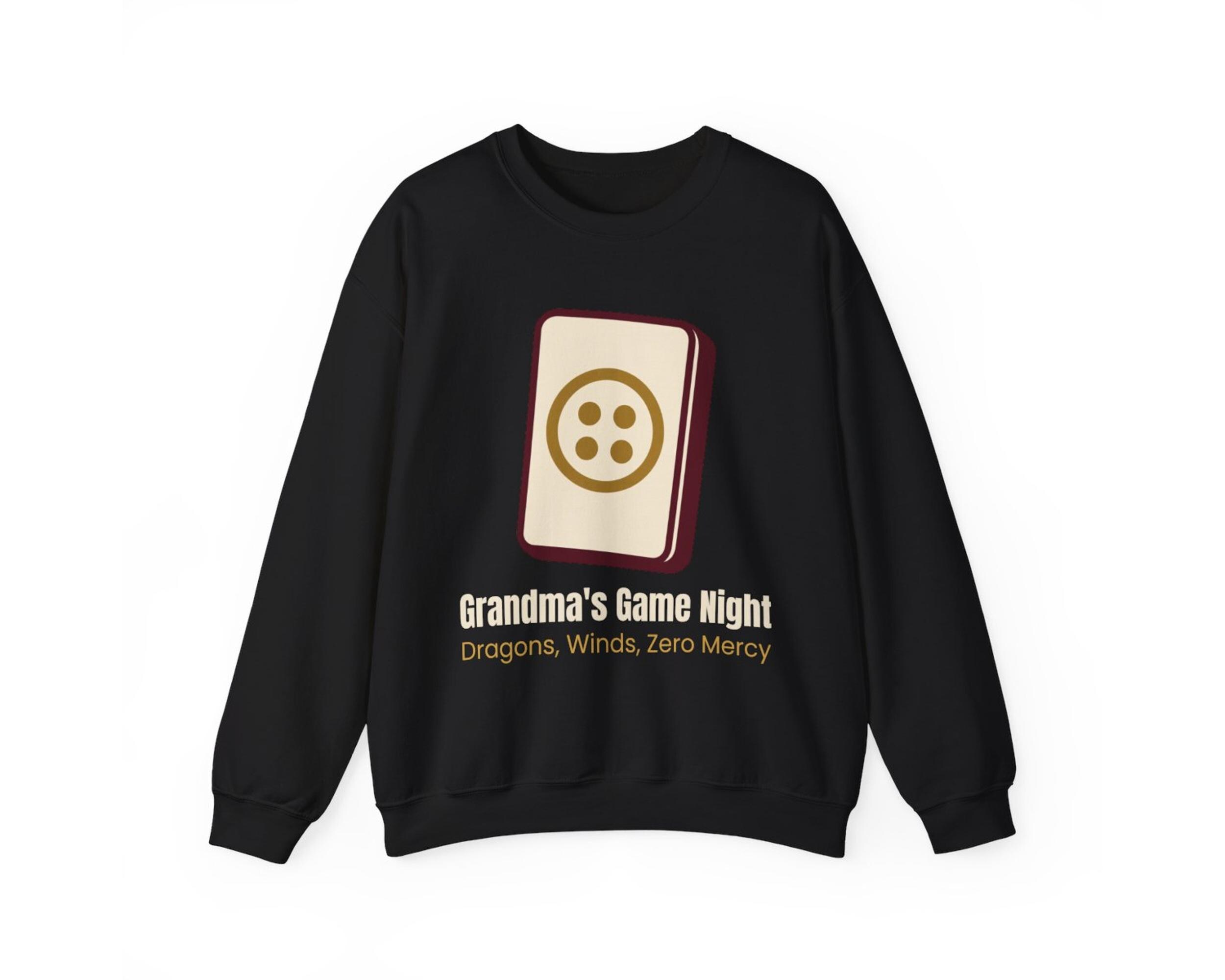 Grandma's Game Night Mahjong Sweatshirt photo 4