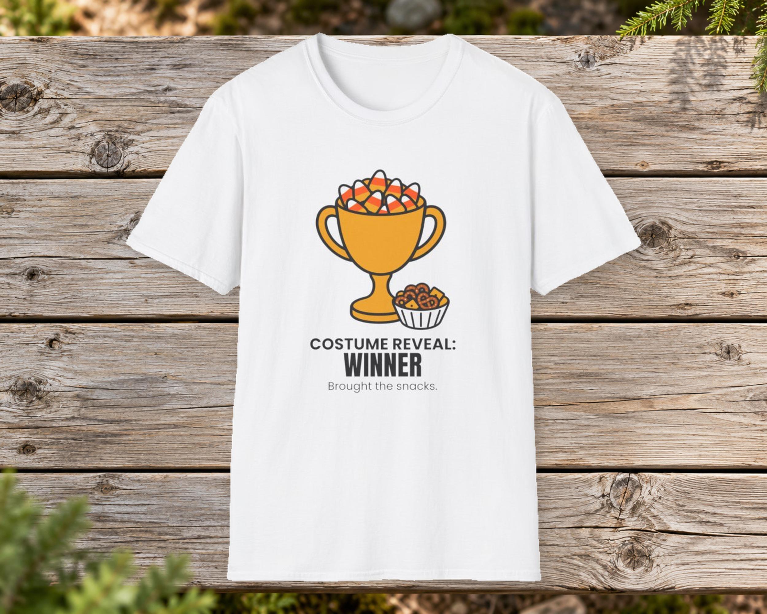 Costume Reveal Winner Snack Tee photo 2