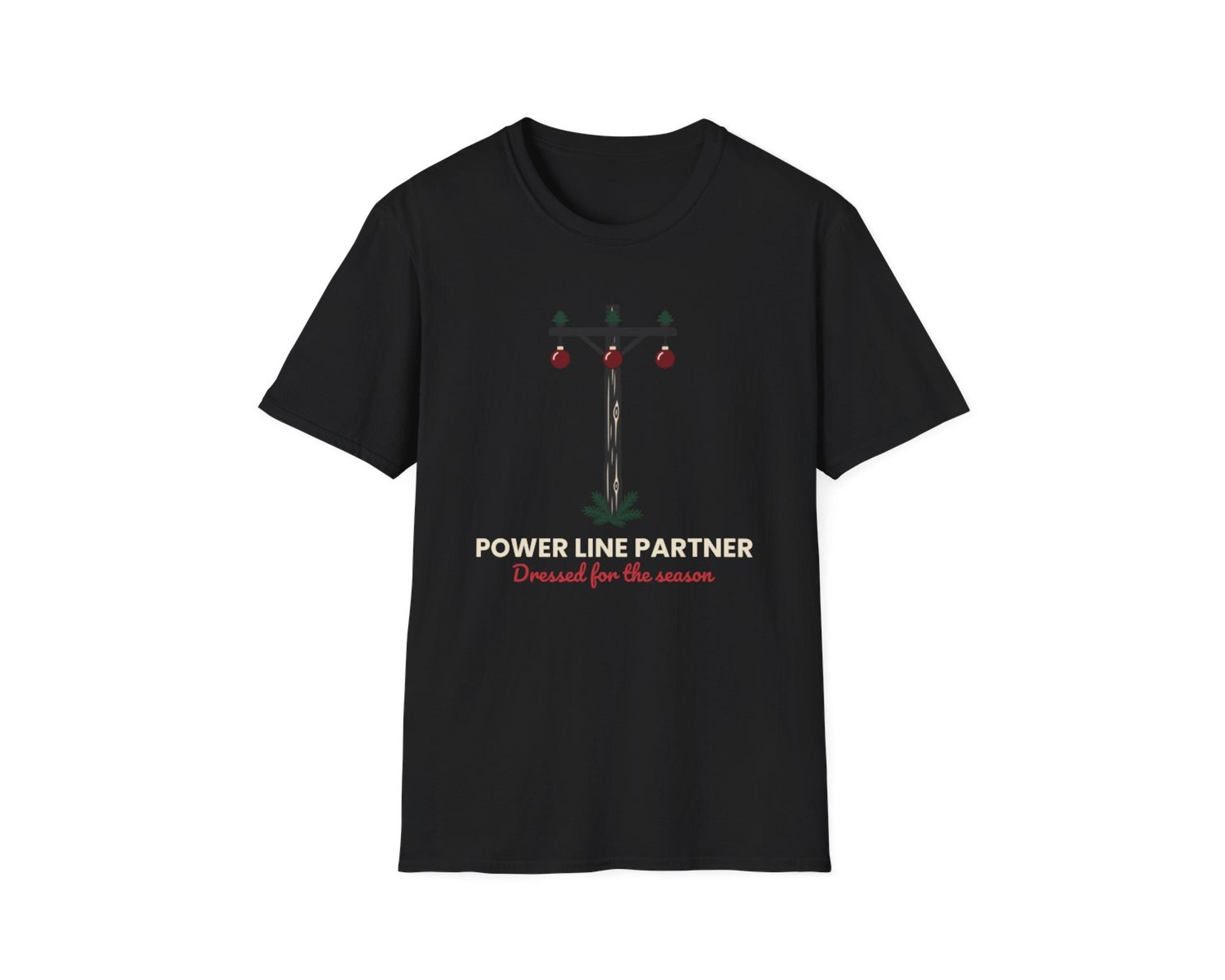 Power Line Partner Holiday Shirt Shirt photo 4