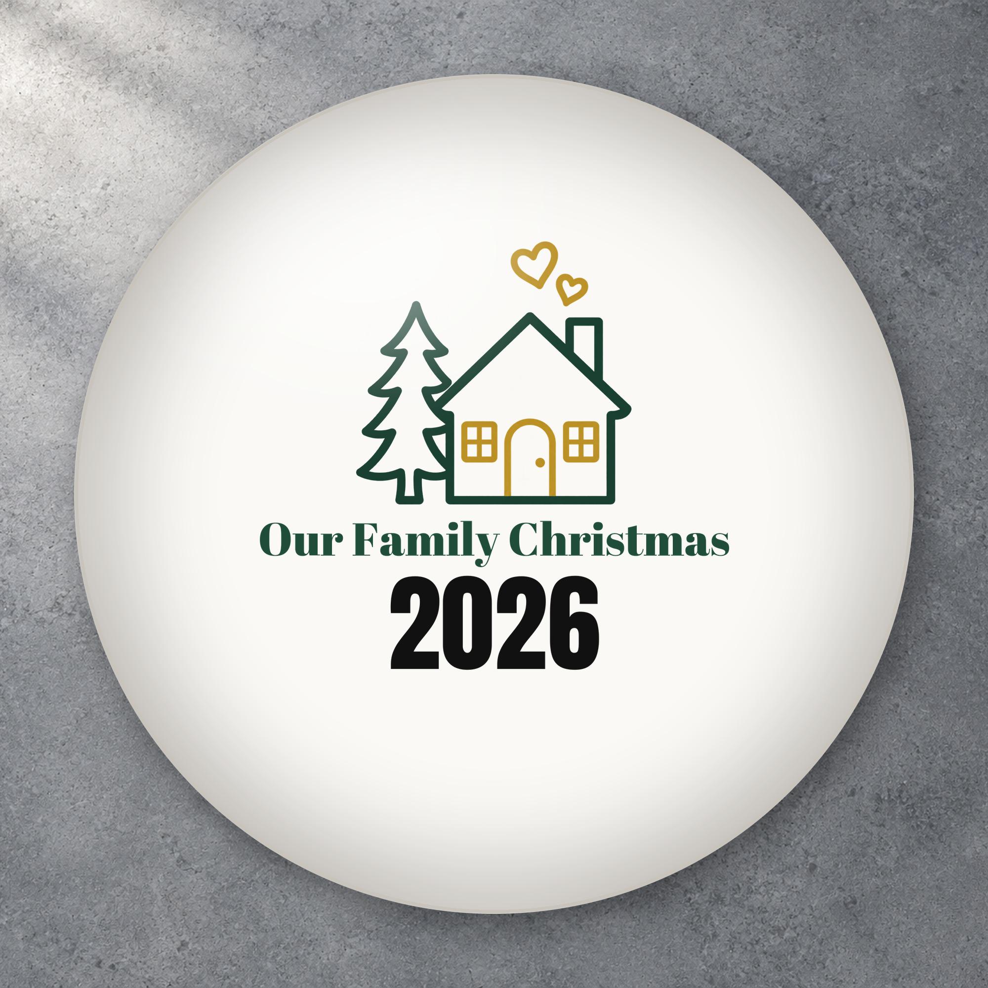 Family Christmas Ornament 2026 photo 3