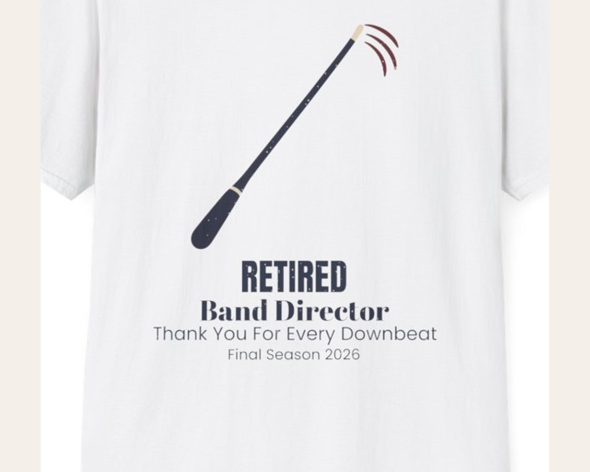Final Downbeat Retirement Tee photo 3