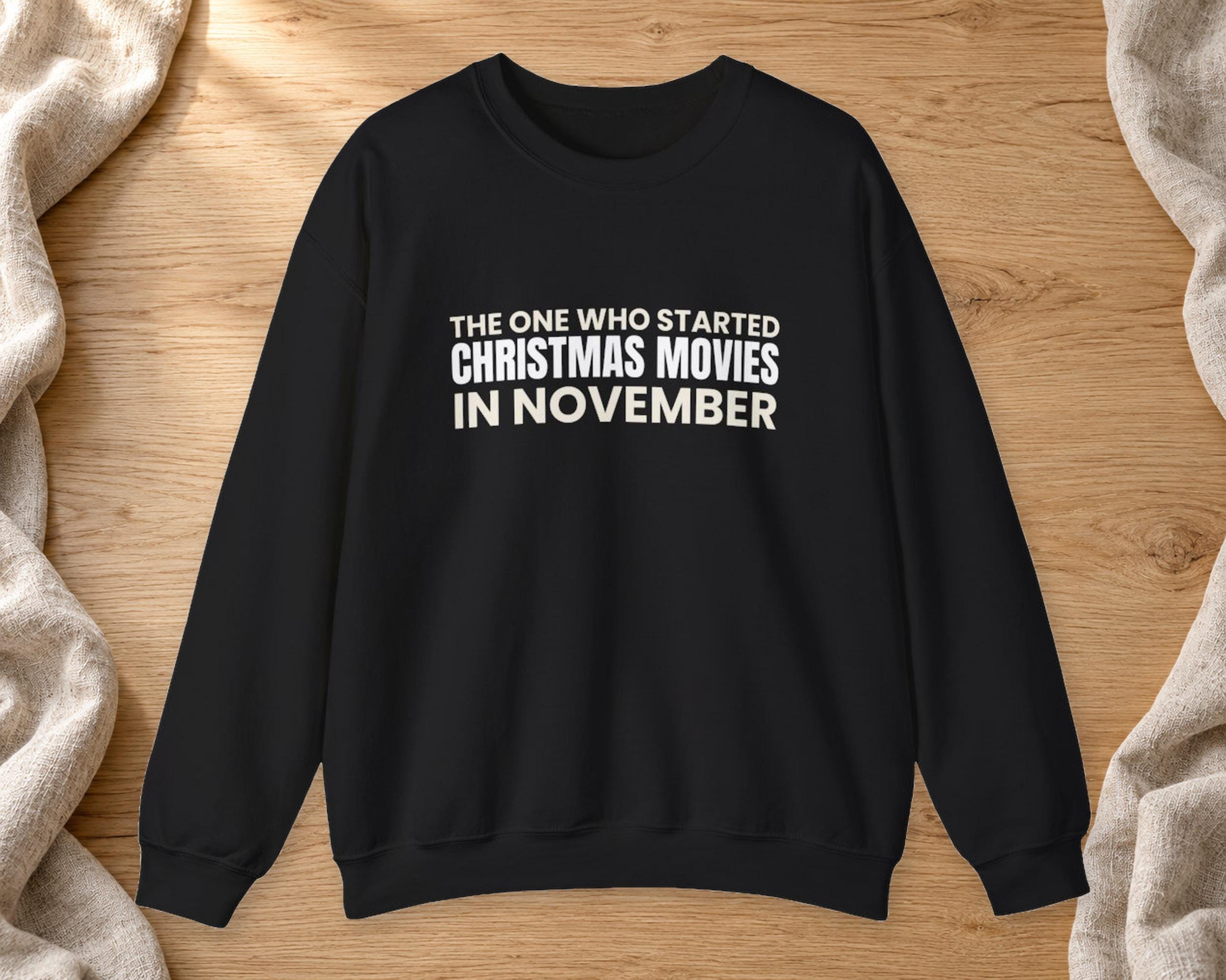 November Holiday Movie Sweatshirt photo 2