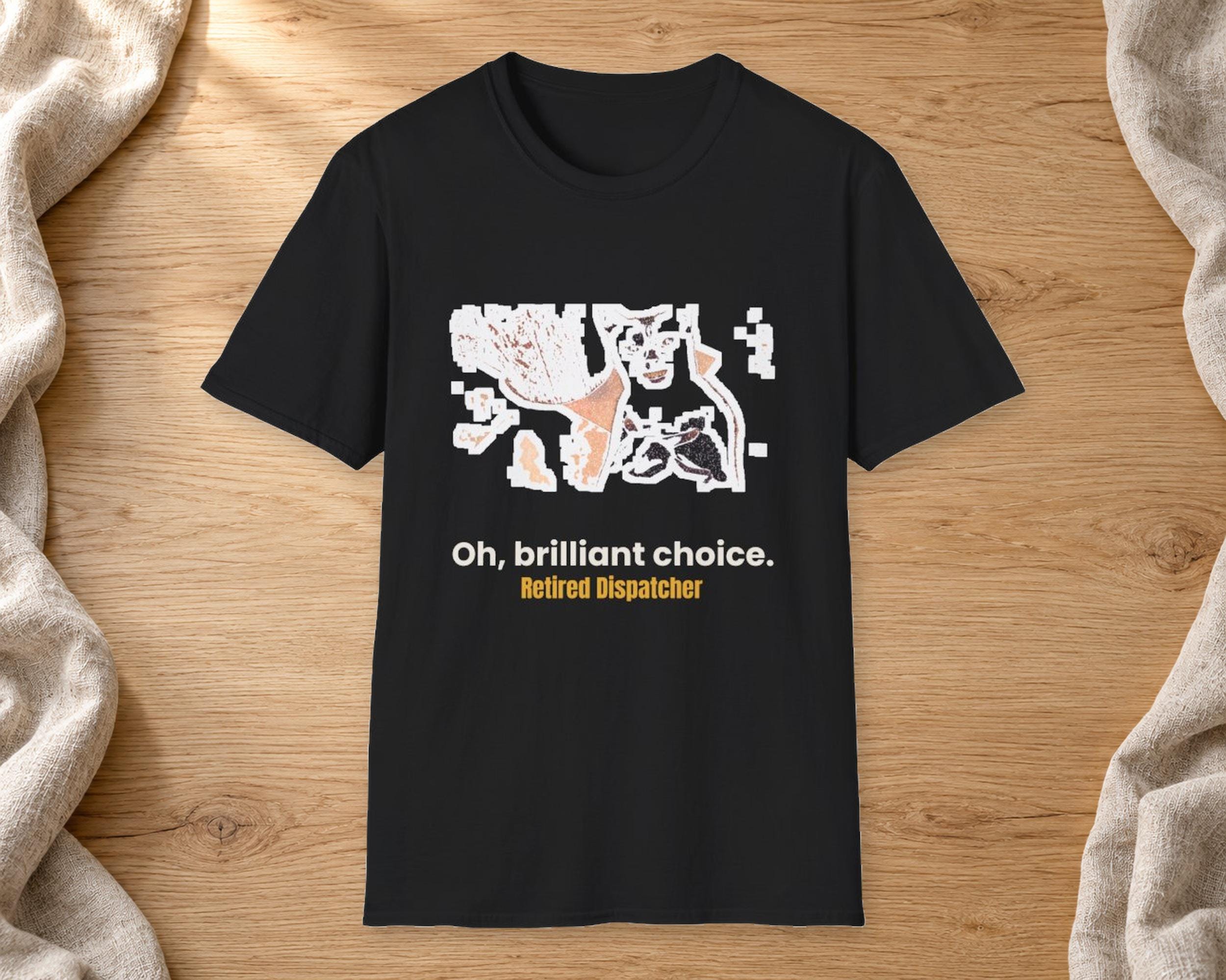 Retired Dispatcher Gift Tee photo 2