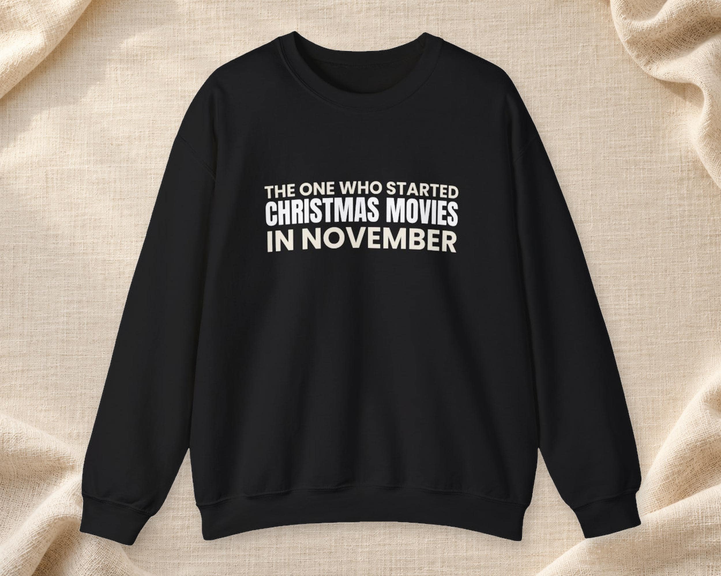 November Holiday Movie Sweatshirt photo 1