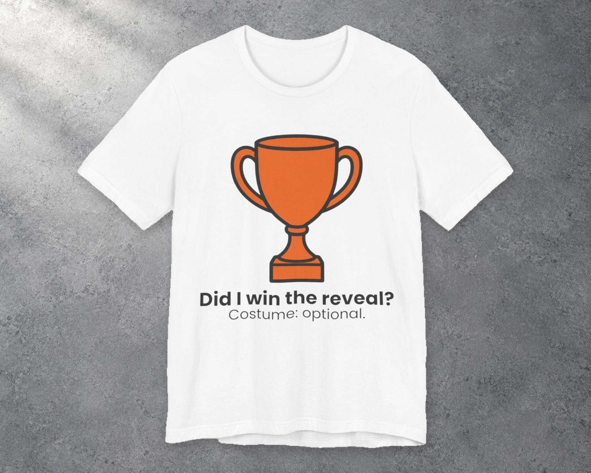 Costume Reveal Winner Tee photo 1