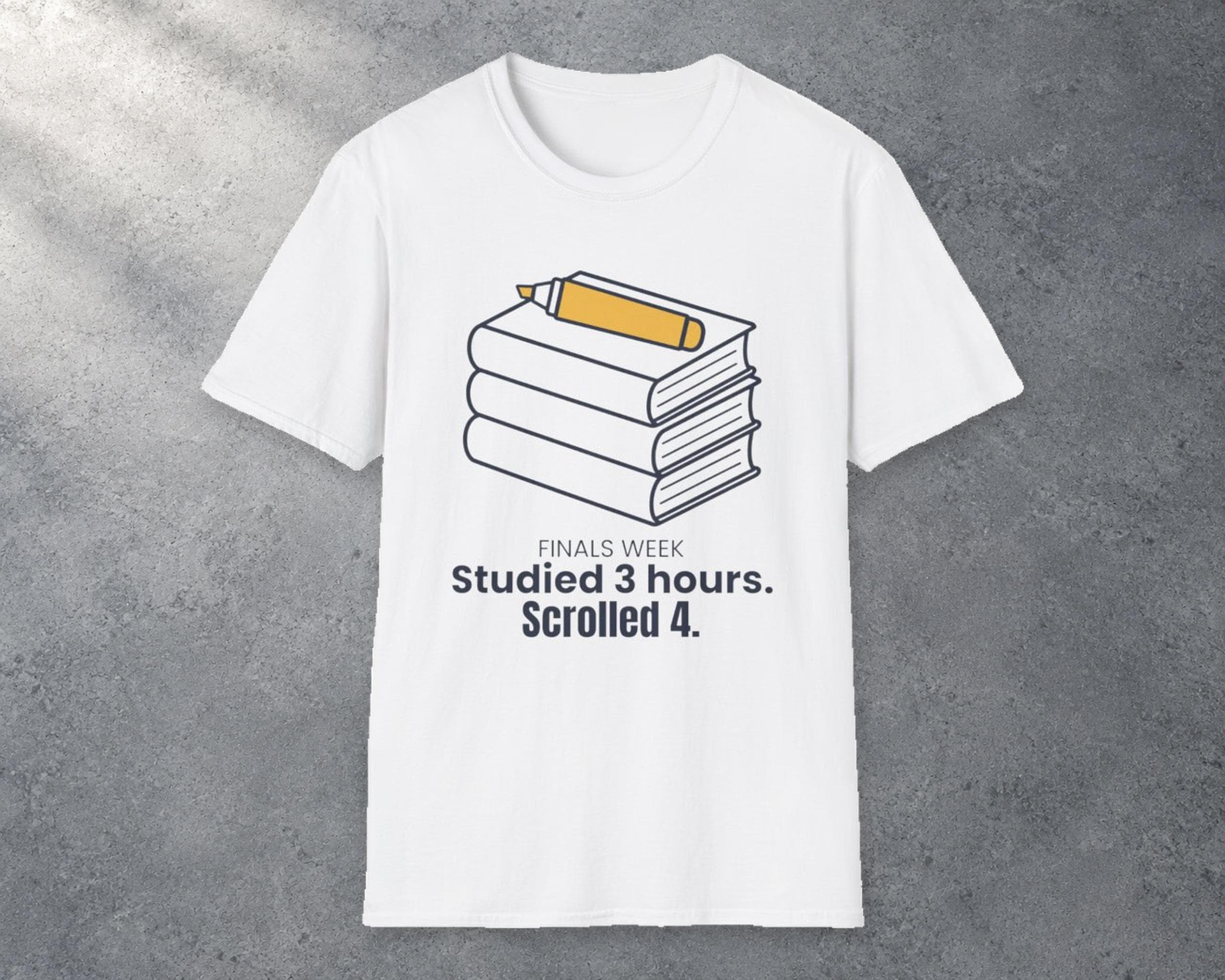 Finals Week Scroll Log Tee photo 1