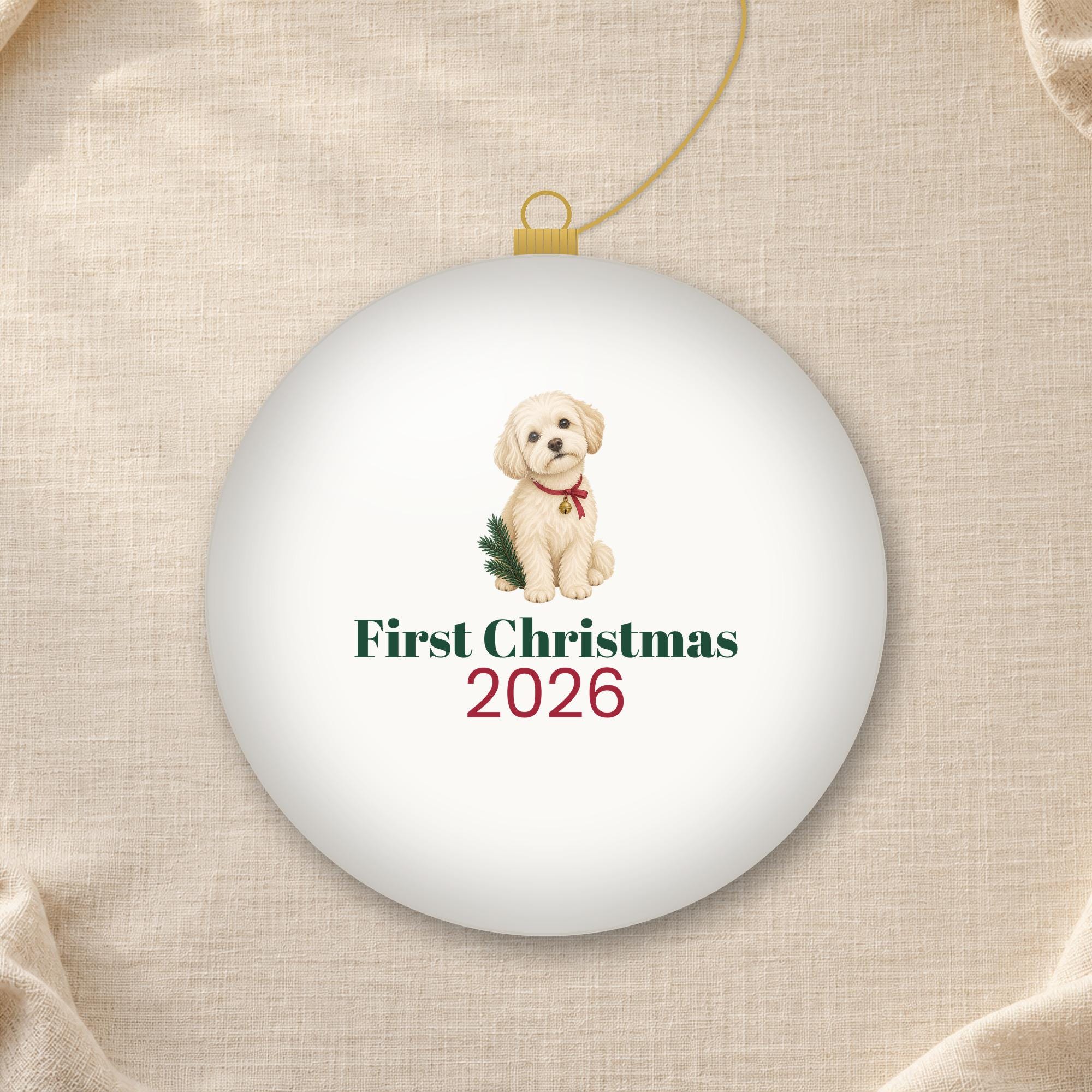 First Christmas 2026 Pet Ornament photo 2