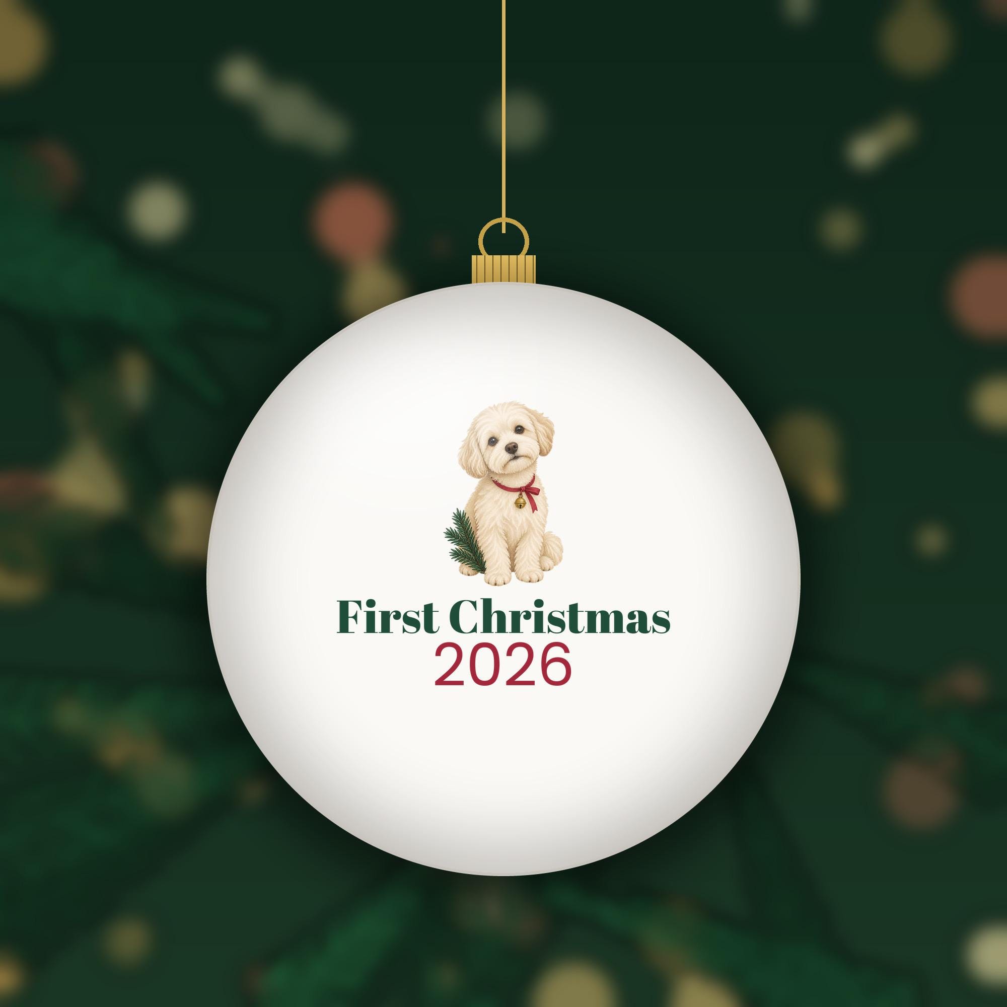First Christmas 2026 Pet Ornament photo 1