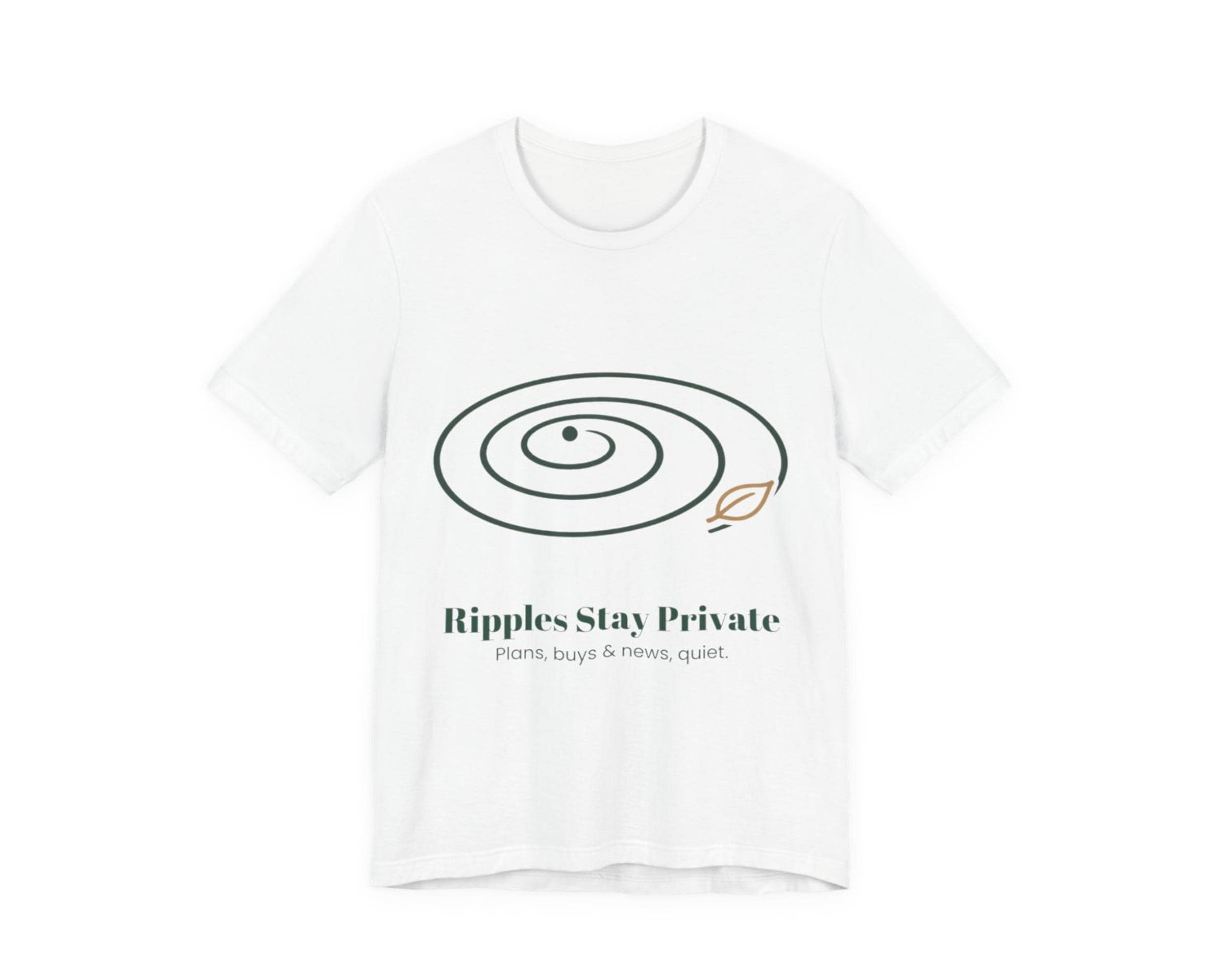Ripples Stay Private Tee photo 4