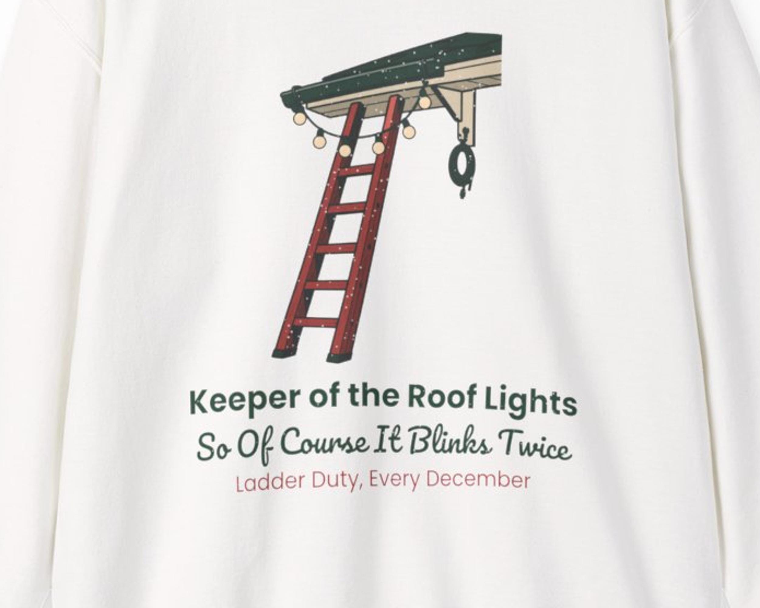 Ladder Duty Lights Crewneck photo 3