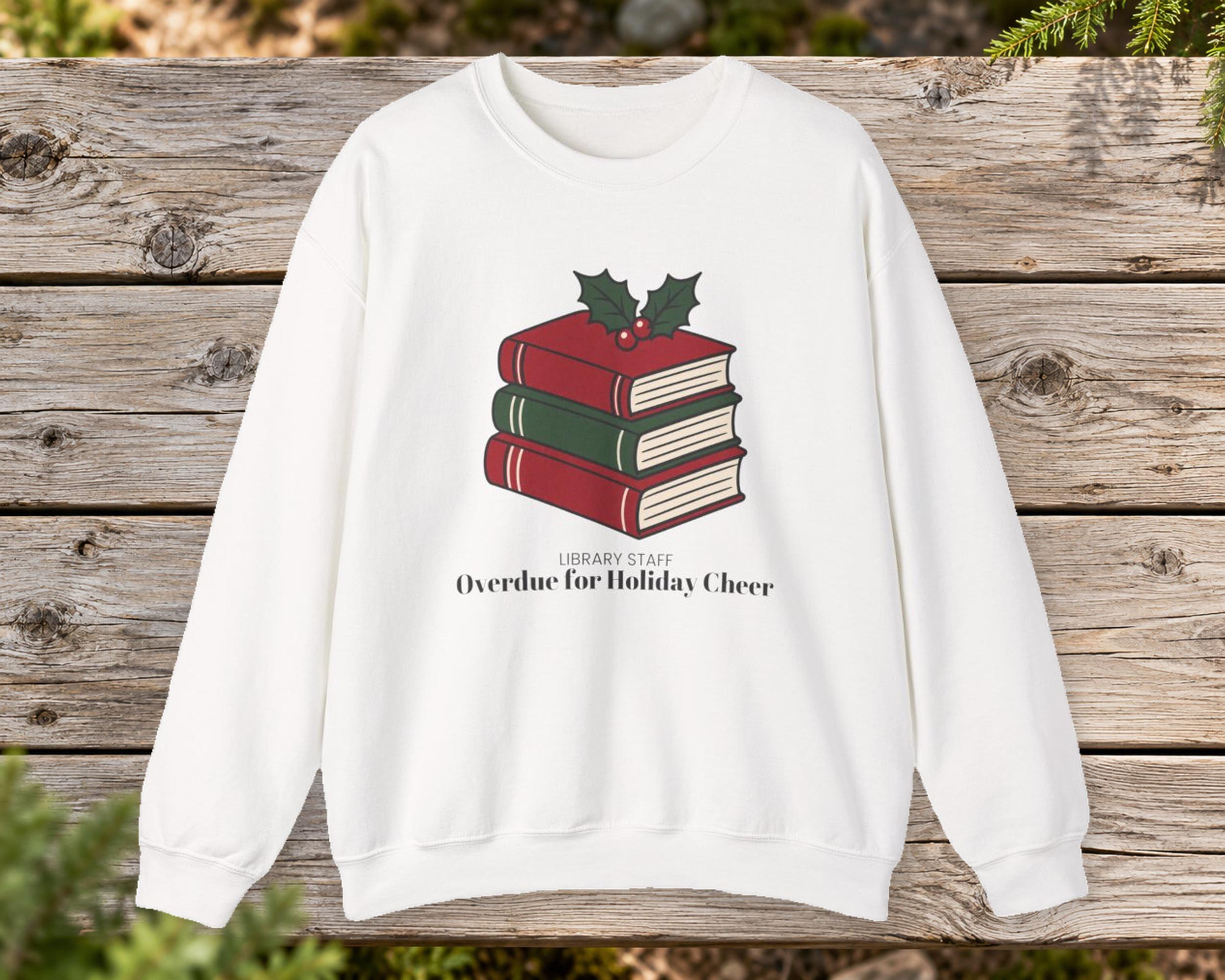 Library Staff Holiday Sweatshirt photo 2