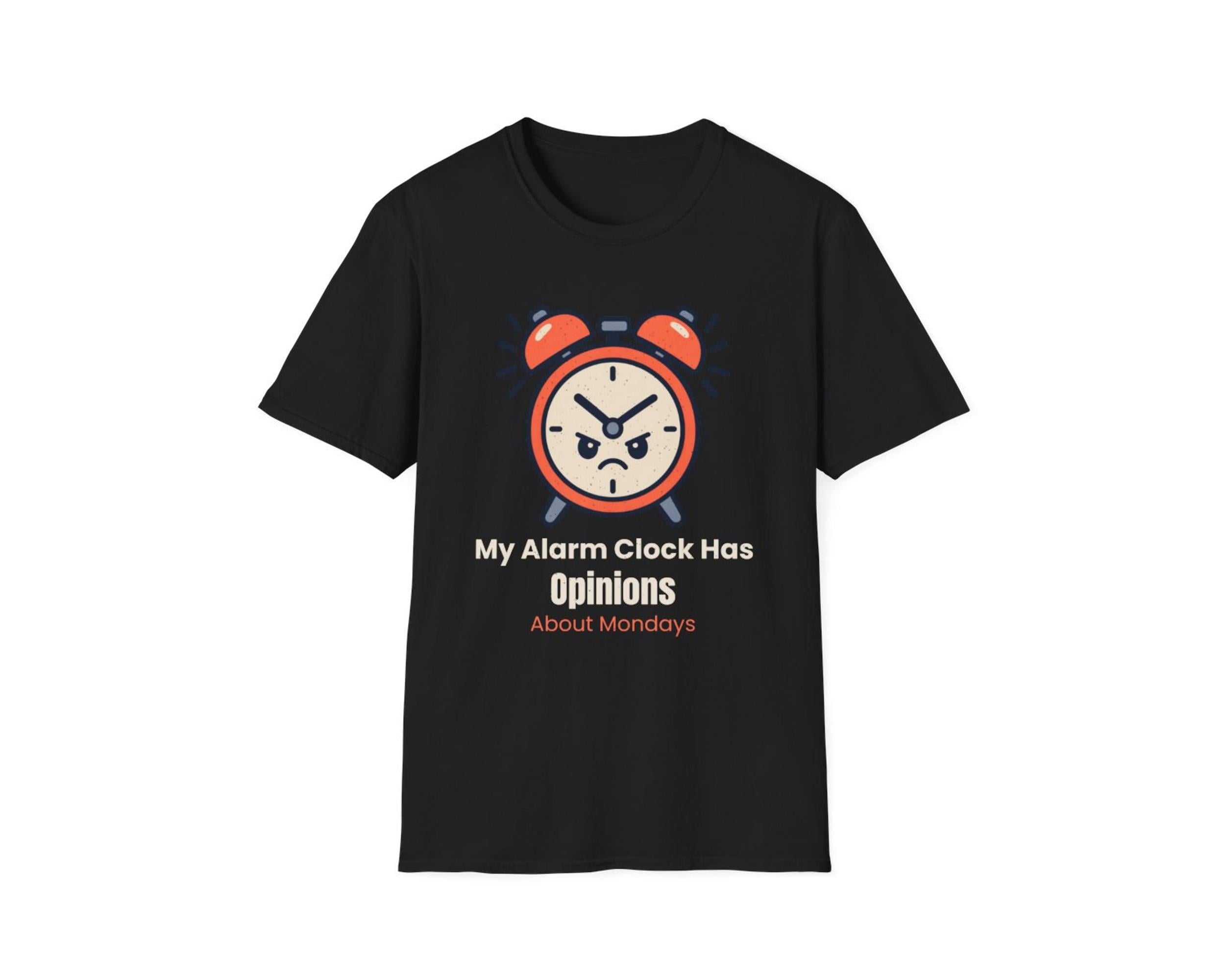 Alarm Clock Opinions Monday Tee photo 4