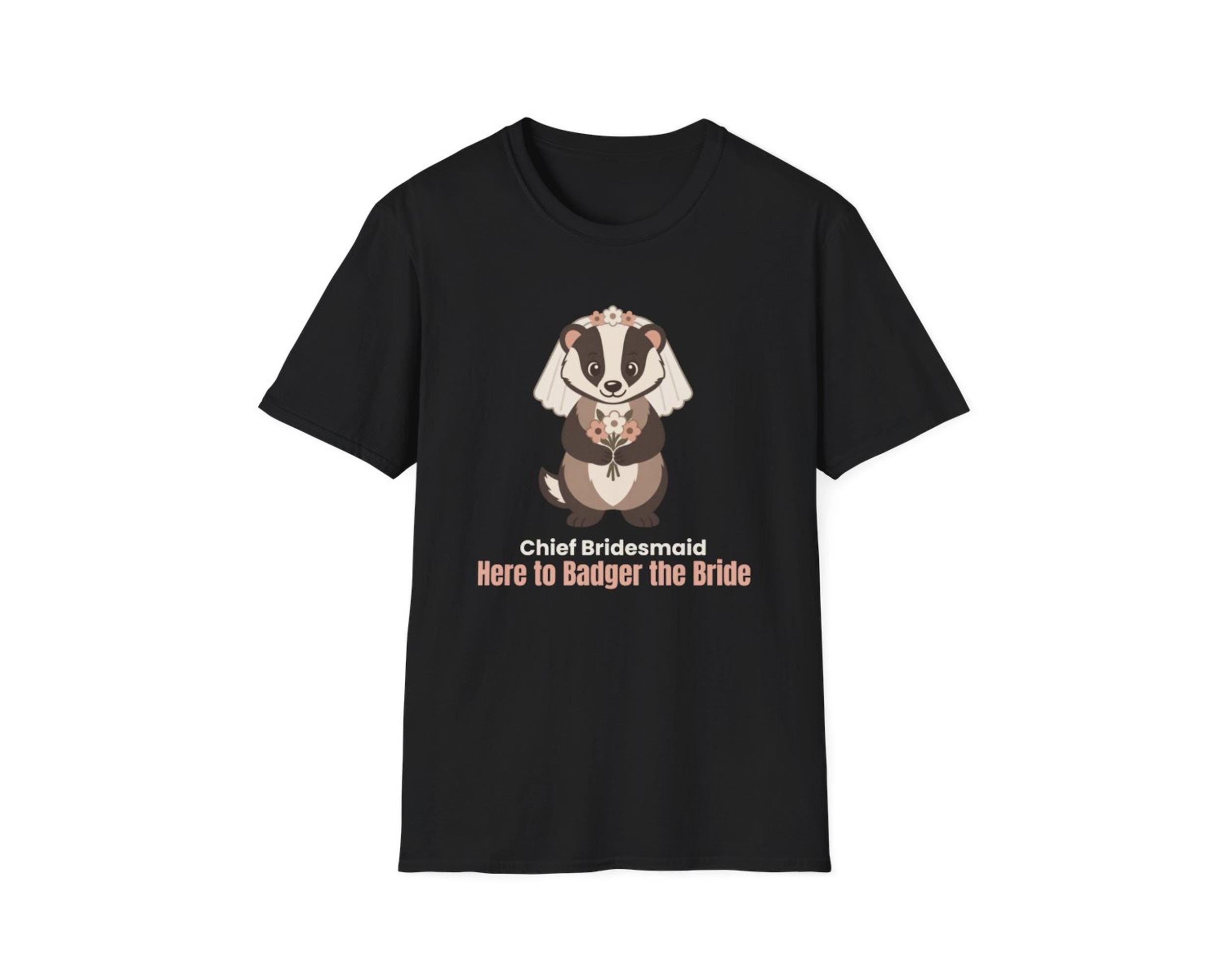 Bridesmaid Badger Tee photo 4