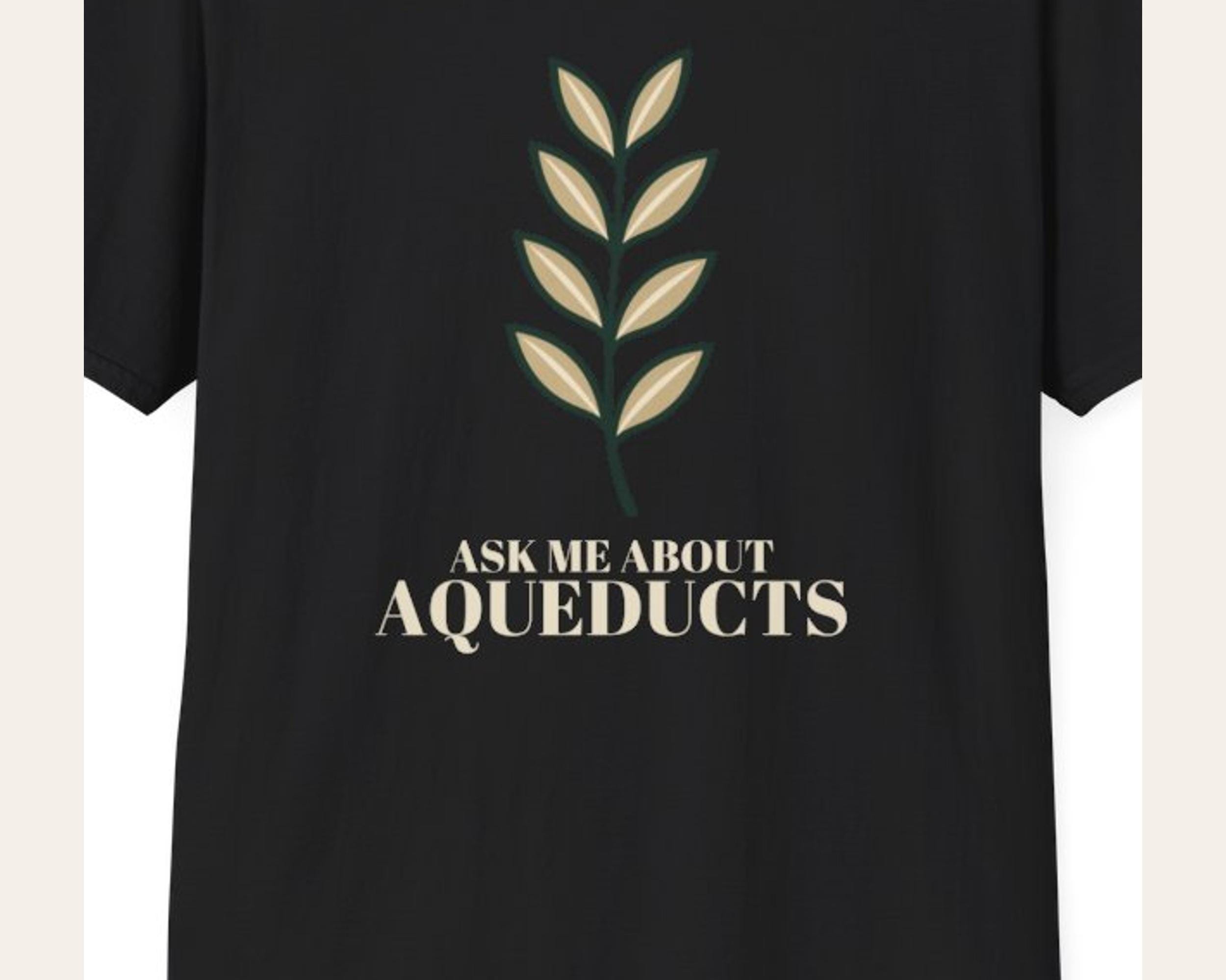 Ask Me About Aqueducts Tee photo 3