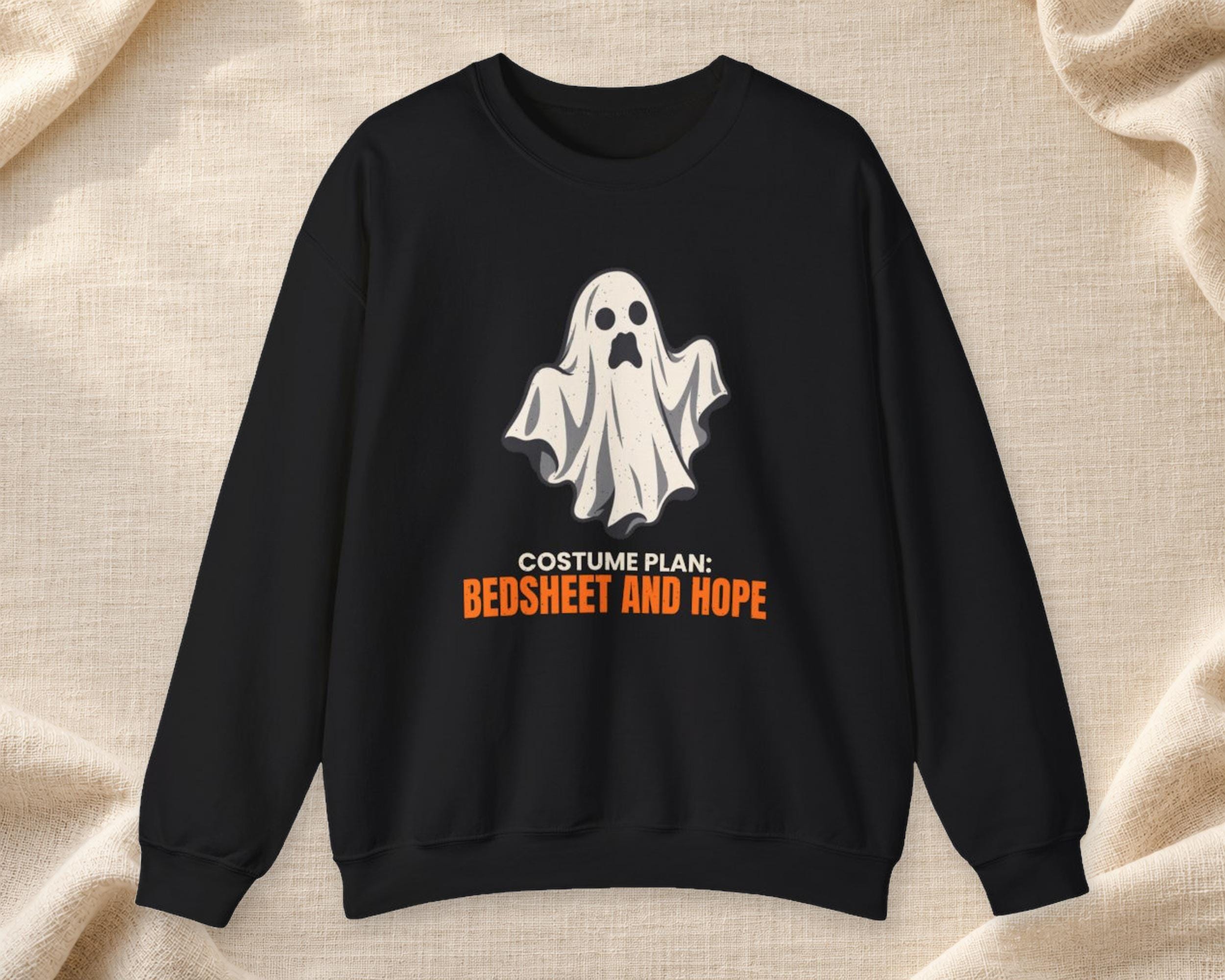 Bedsheet Ghost Costume Sweatshirt photo 1