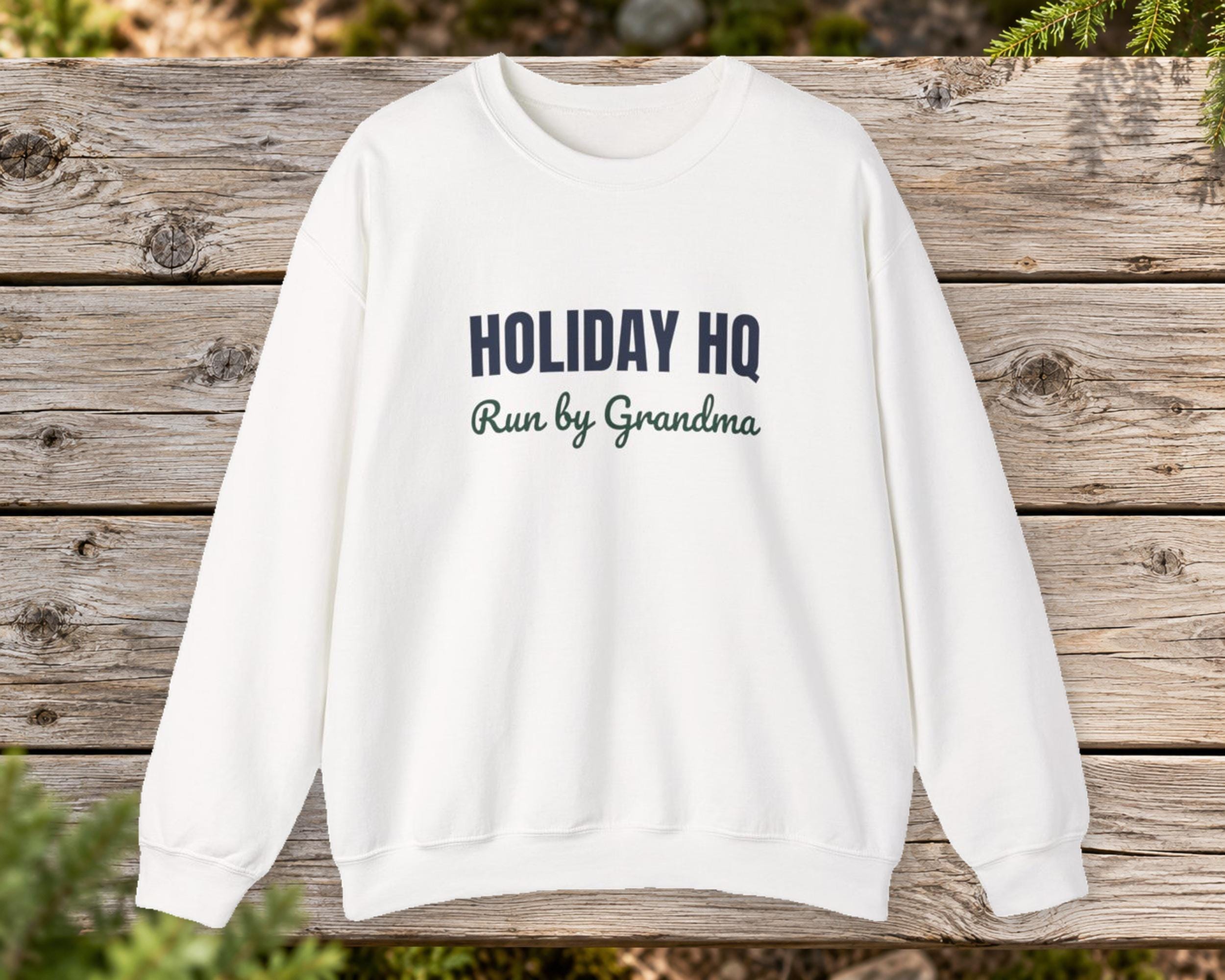 Holiday HQ Grandma Crewneck photo 2