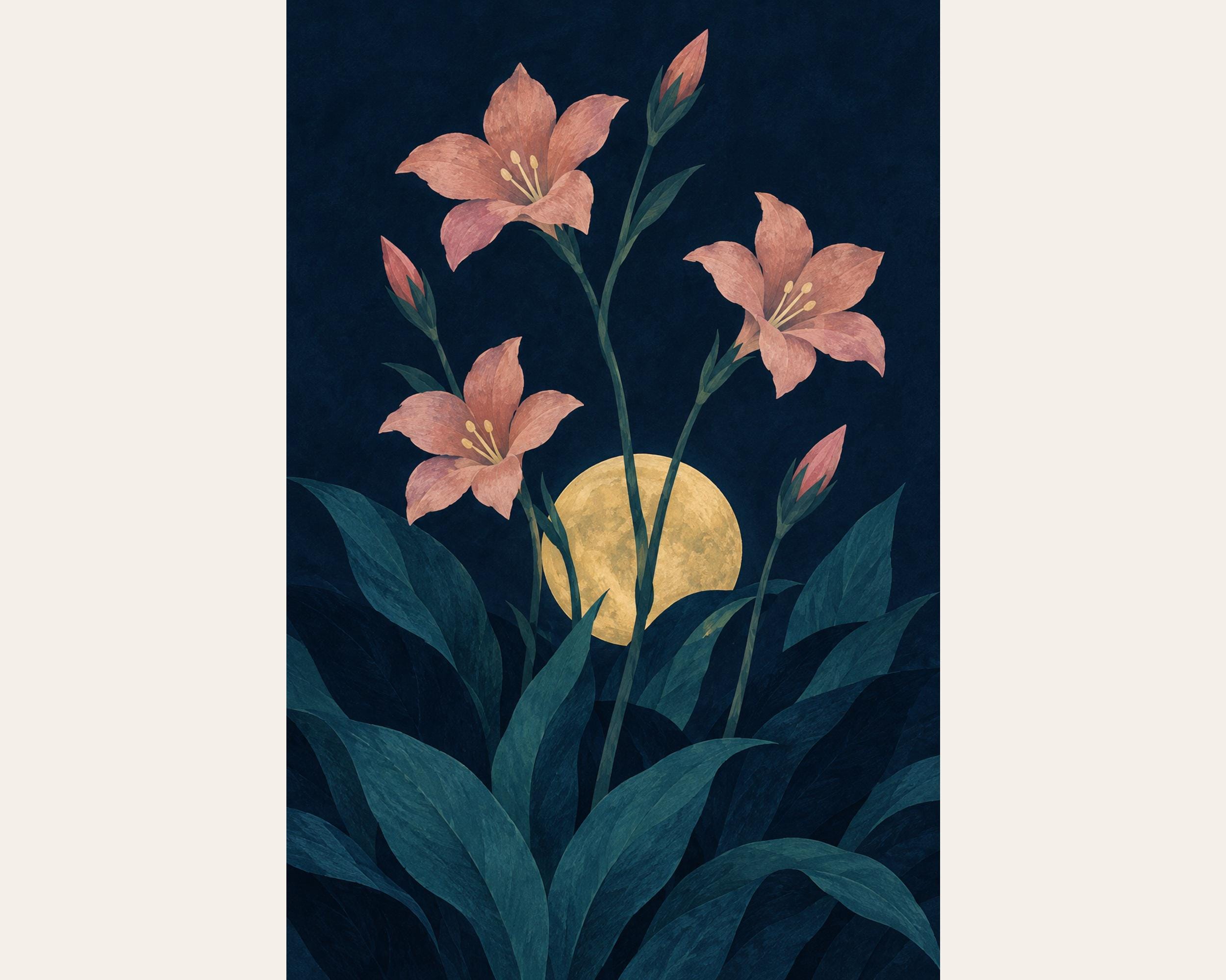 Night Garden Moon photo 4
