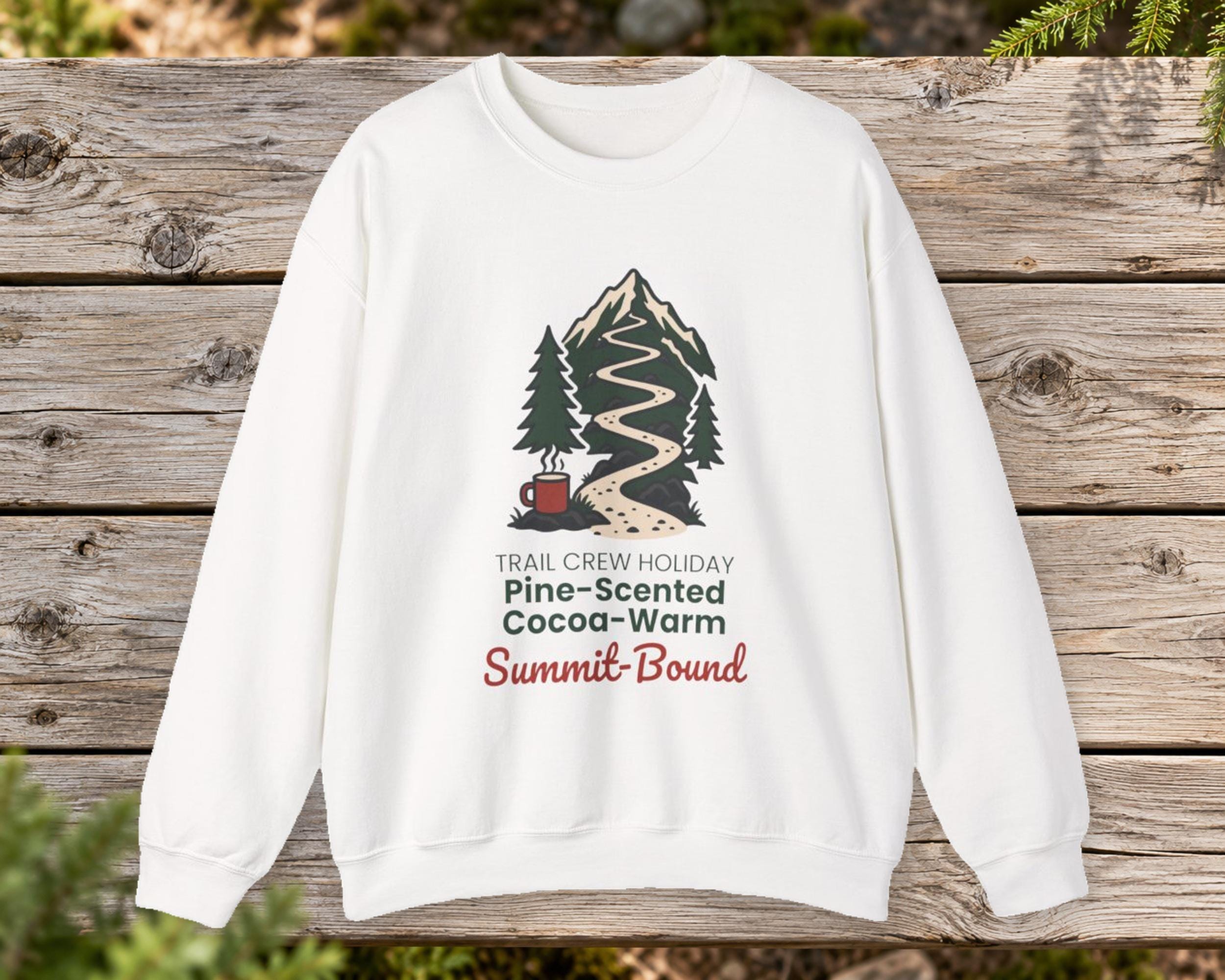 Trail Christmas Crewneck photo 1