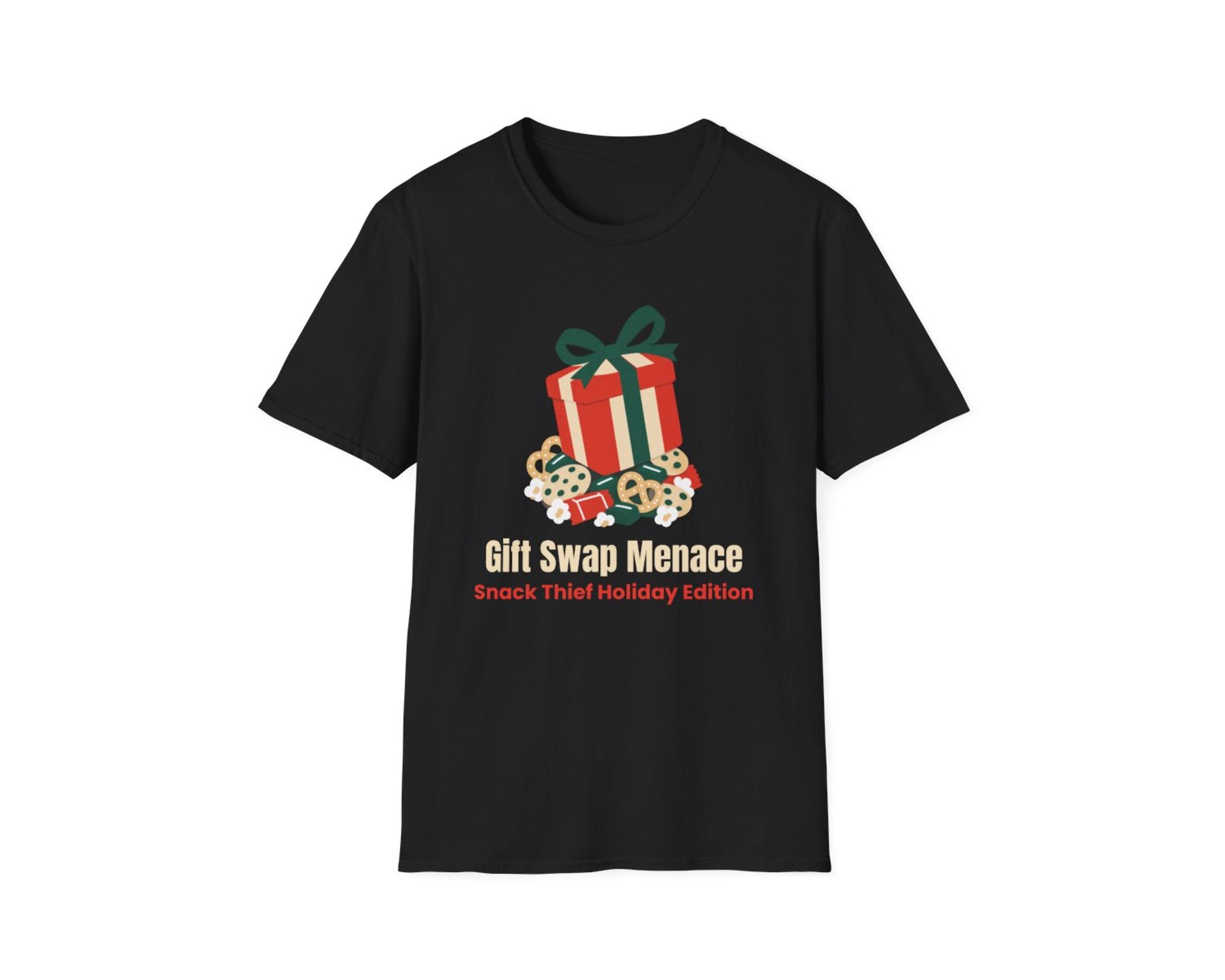 Gift Swap Menace Christmas Tee photo 4