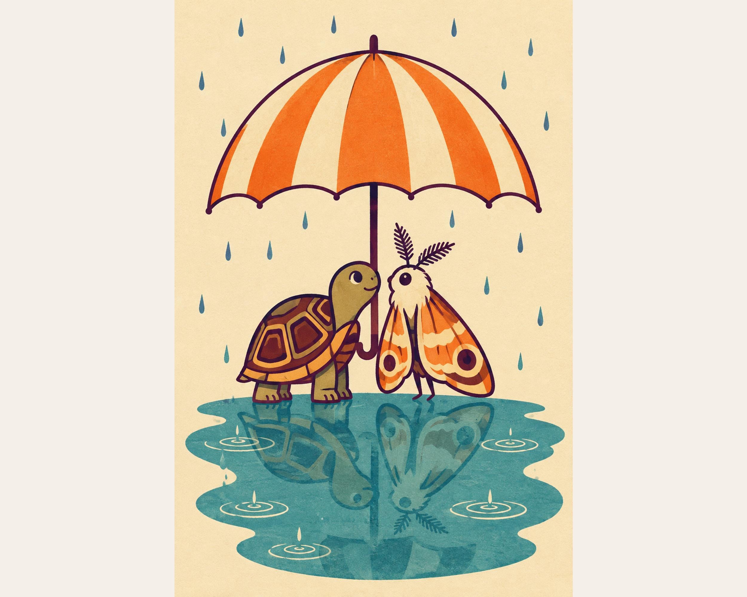 Puddle Umbrella Duo Poster photo 4