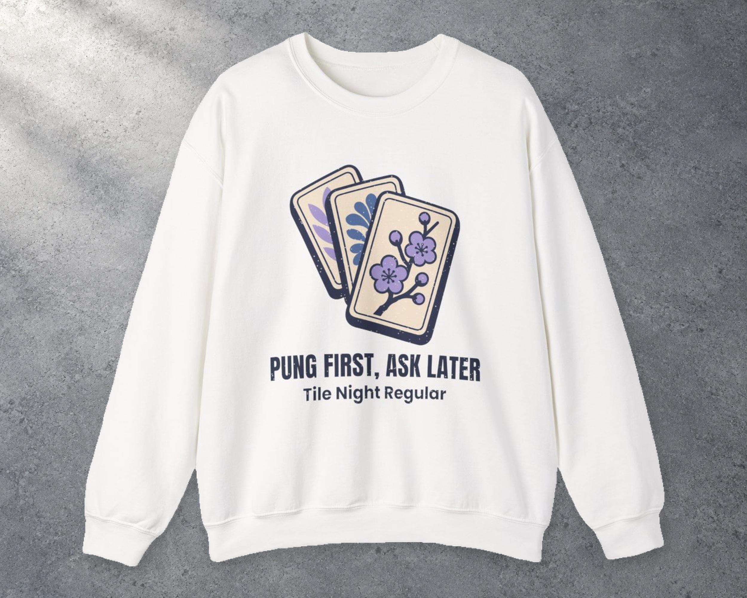 Pung First Mahjong Night Sweatshirt photo 1