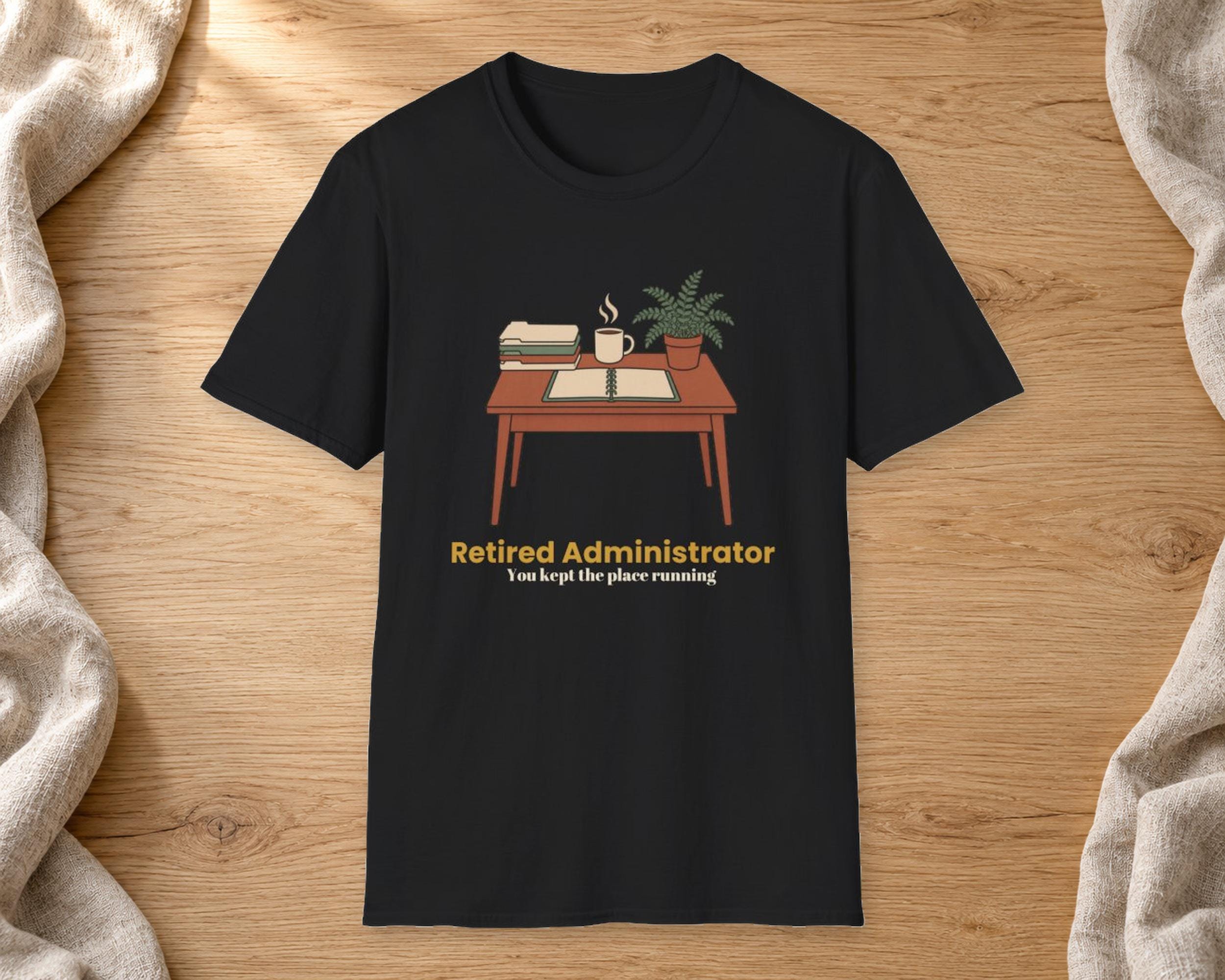 Retired Administrator Tee photo 2