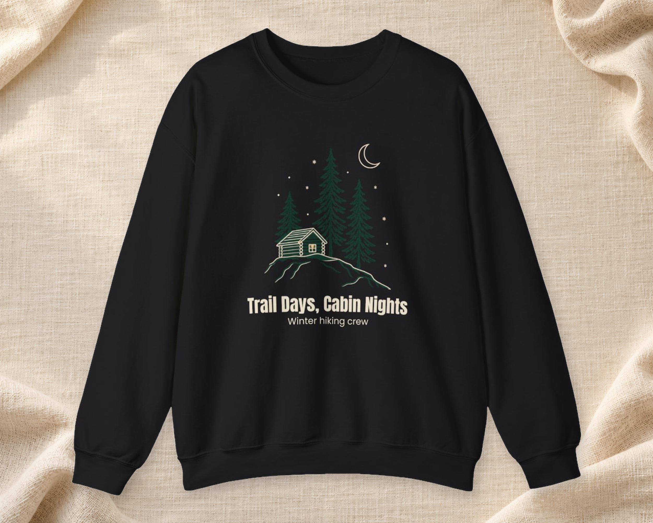 Cabin Nights Winter Sweatshirt photo 2