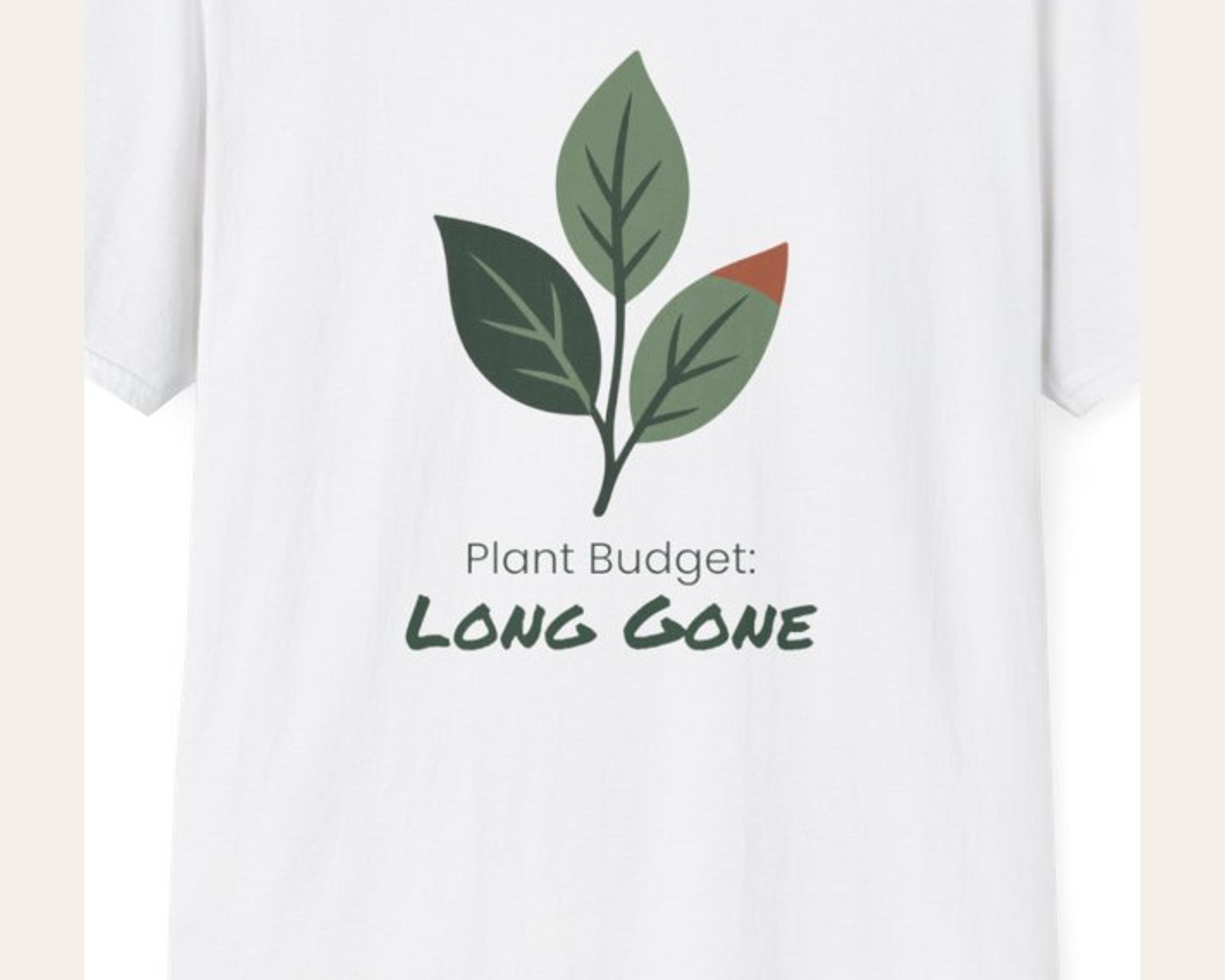 Plant Budget Long Gone Tee photo 3