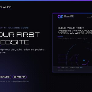 Build a Website With AI in One Afternoon: Beginner Claude Code Guide and Checklist