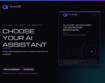 Claude vs ChatGPT and Gemini for Beginners: AI Assistant Comparison Guide, Test Plan PDF