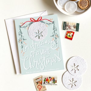 Cartes de voeux de Noël growNOTES™ Dreaming, à planter, cartes de vœux à envoyer par la poste, fleurs sauvages, format A2 + enveloppes, 5 carats