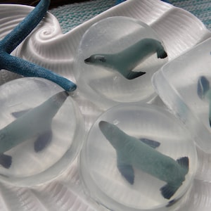 Sea lion soap /  Marine Mammal Party Favors / Pinniped  Soap/ Seals Soap