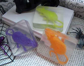 Rat soap / Halloween soap favors