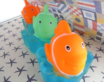 Fish squirt toy soaps / Squirties bath toy/ Nemo