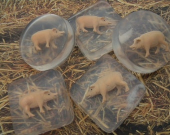 Pig soap / Pig soap party favors / Piglet